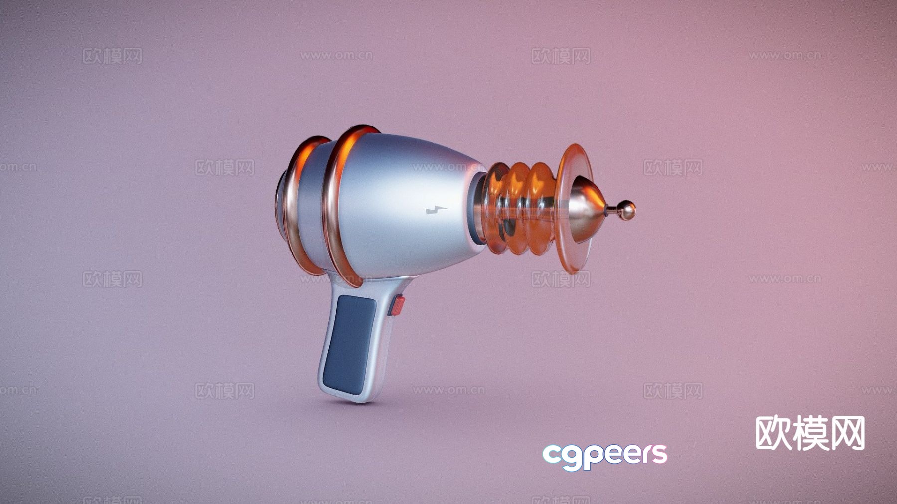 space gun toy 3d model space gun toy 3d model