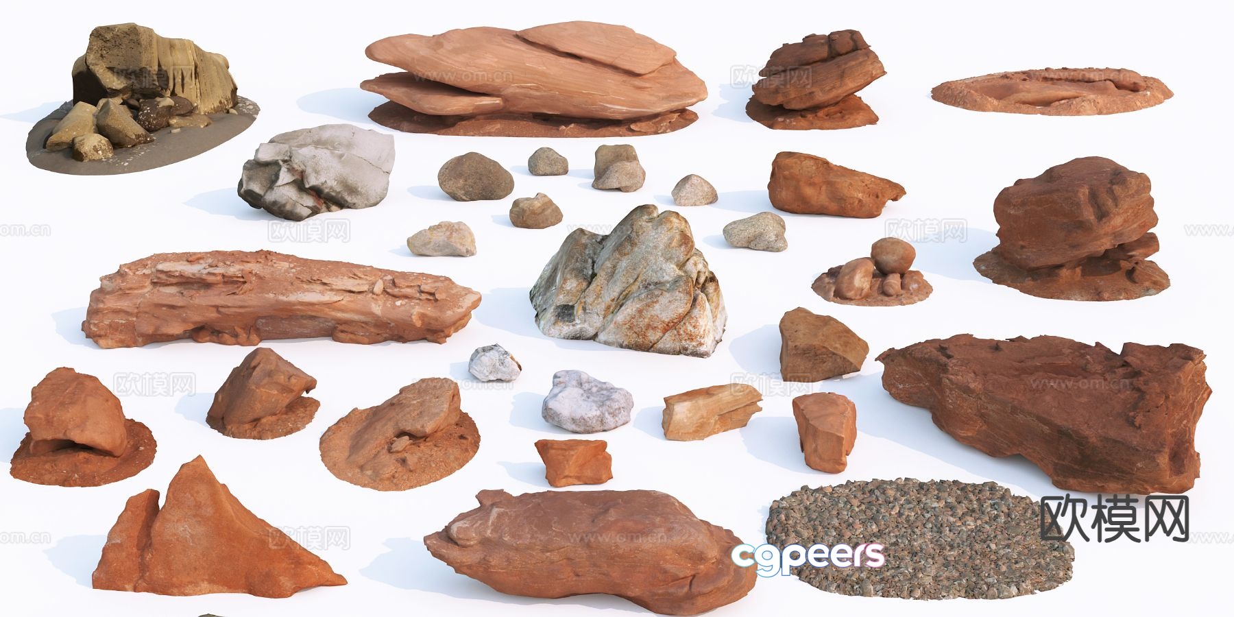 stone landscape stone rock yellowstone 3d model stone landscape stone rock yellowstone 3d model