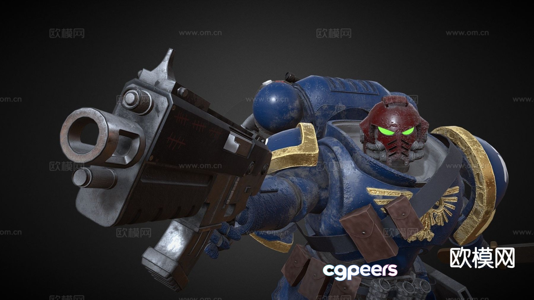 space navy robot 3d model space navy robot 3d model