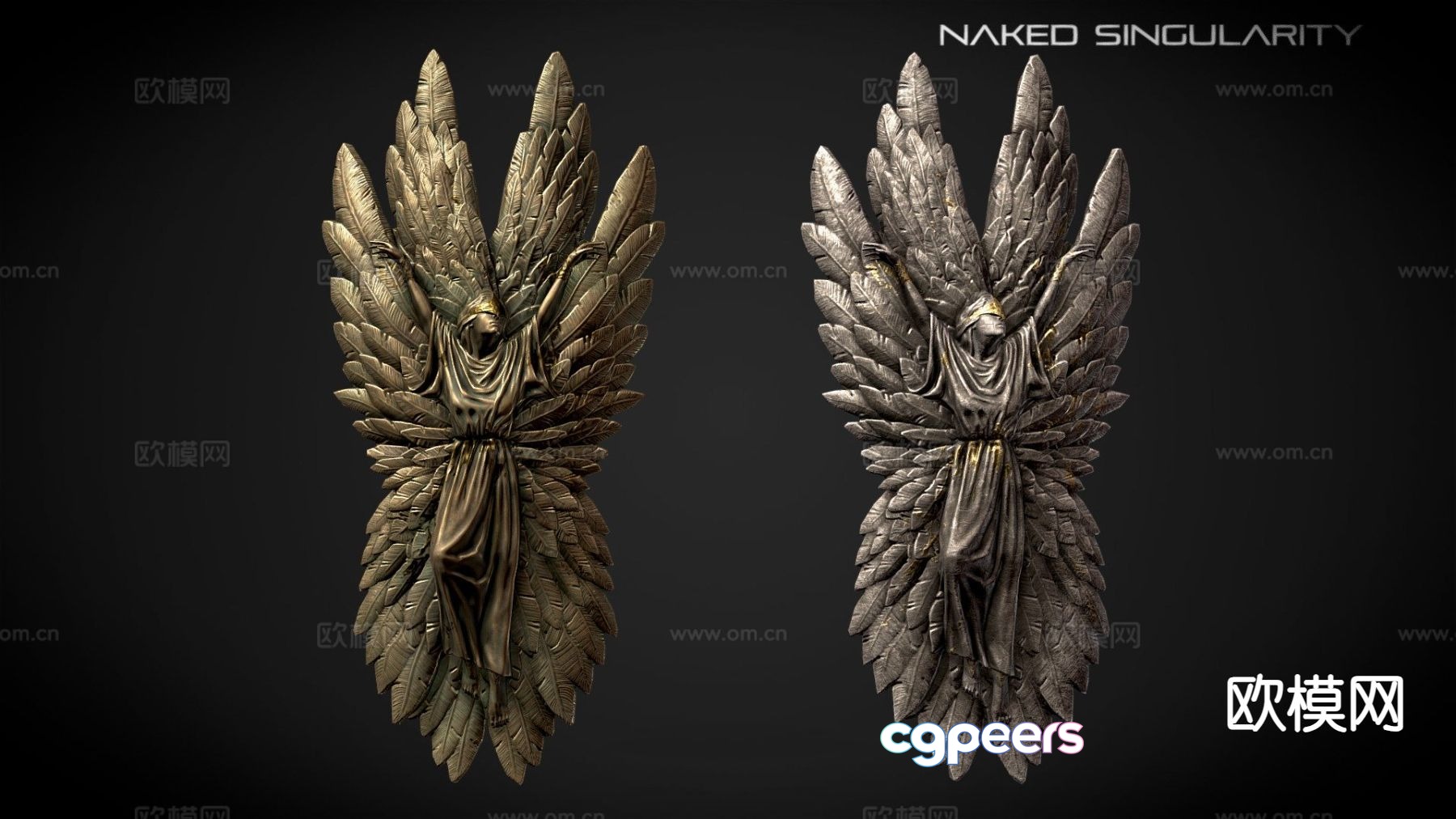 Wing shield medieval dark fantasy weapon 3d model Wing shield medieval dark fantasy weapon 3d model