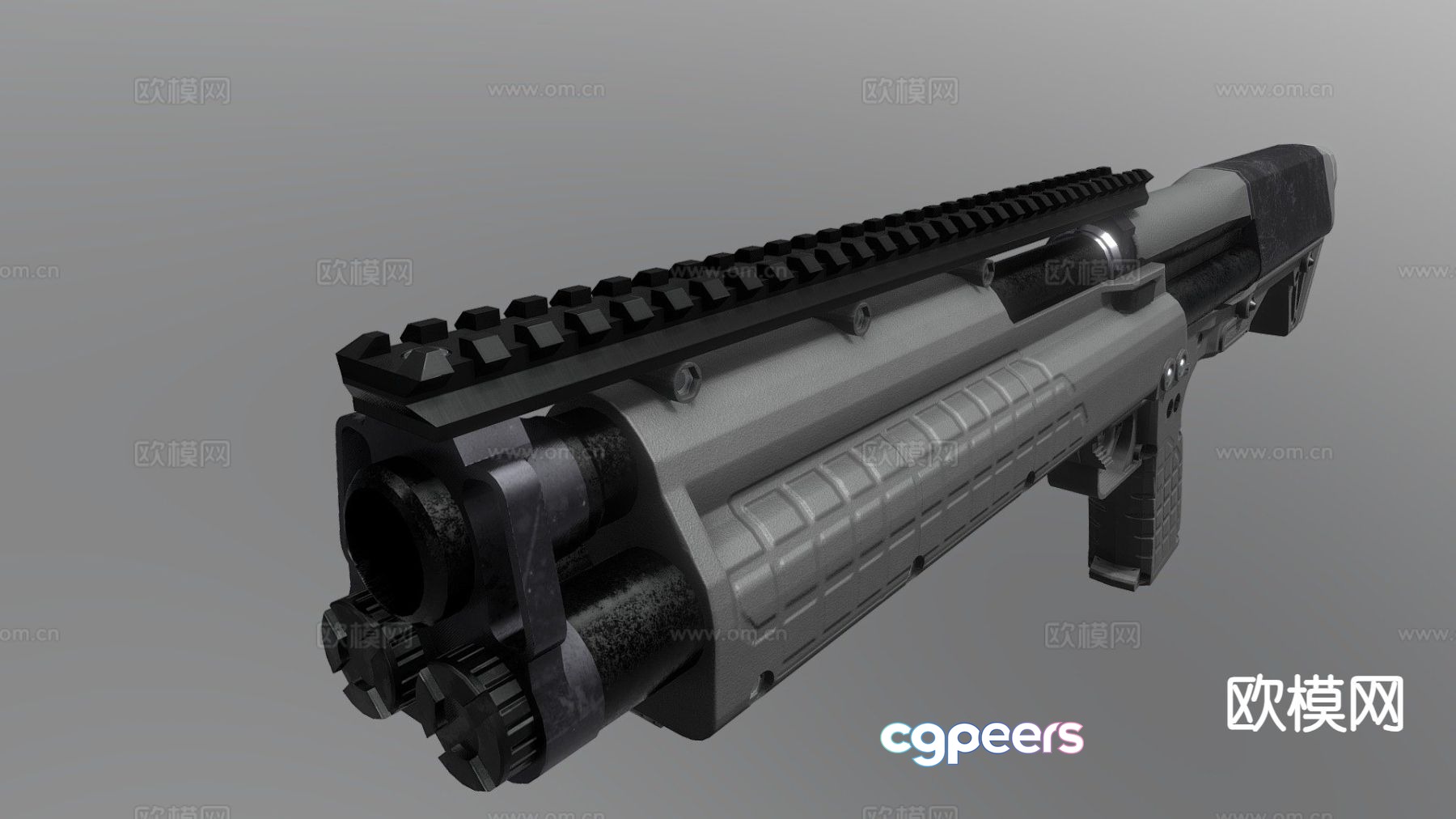 sci-fi pistol 3d model sci-fi pistol 3d model