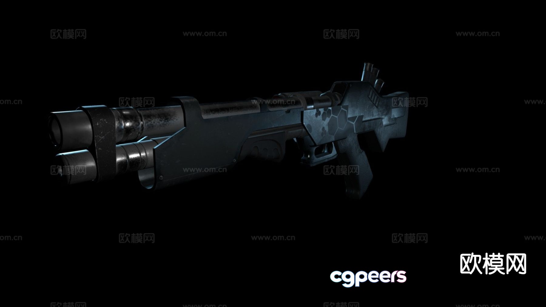 Shotgun 3d model Shotgun 3d model