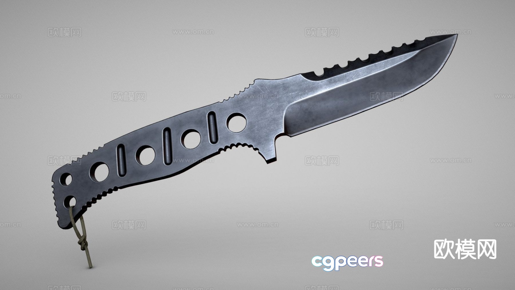 Tactical knife dagger 3d model Tactical knife dagger 3d model