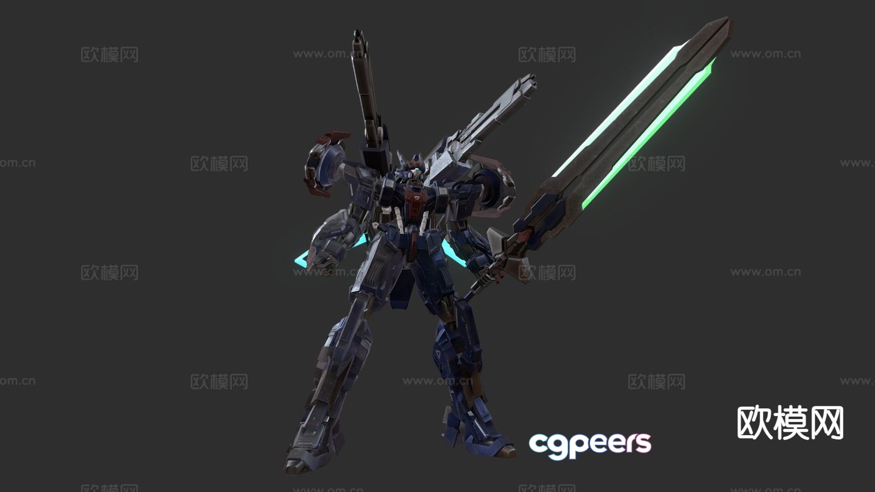 Combat robot 3d model Combat robot 3d model