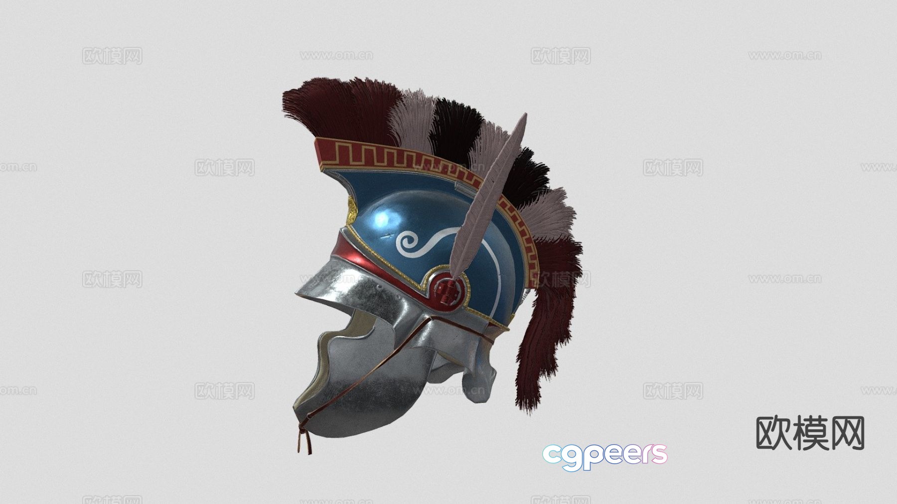 Medieval knight helmet 3d model Medieval knight helmet 3d model