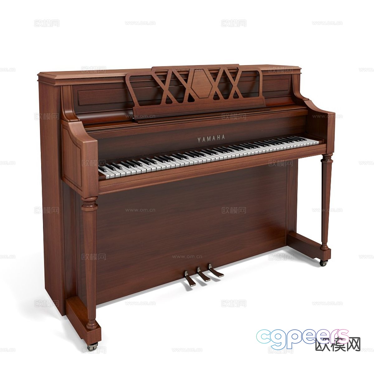Yamaha piano 3d model Yamaha piano 3d model
