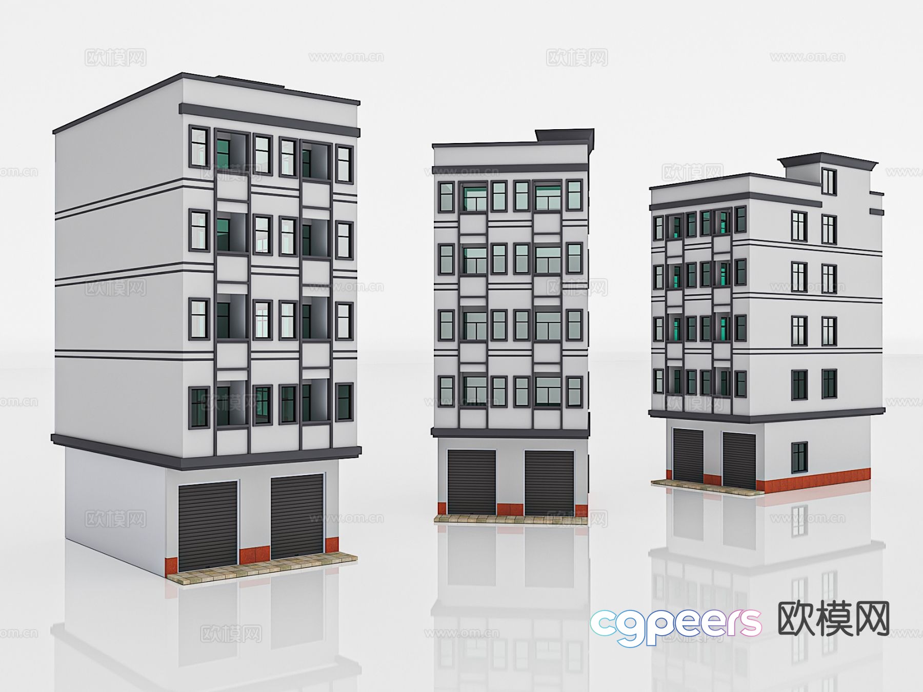 House components high-rise buildings rural buildings 3D models House components high-rise buildings rural buildings 3D models