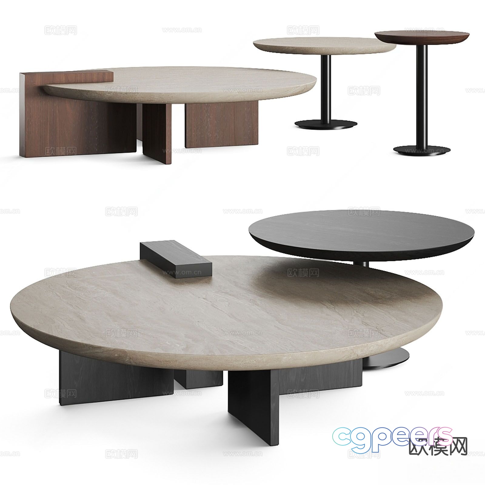Emmemobili coffee table 3d model Emmemobili coffee table 3d model
