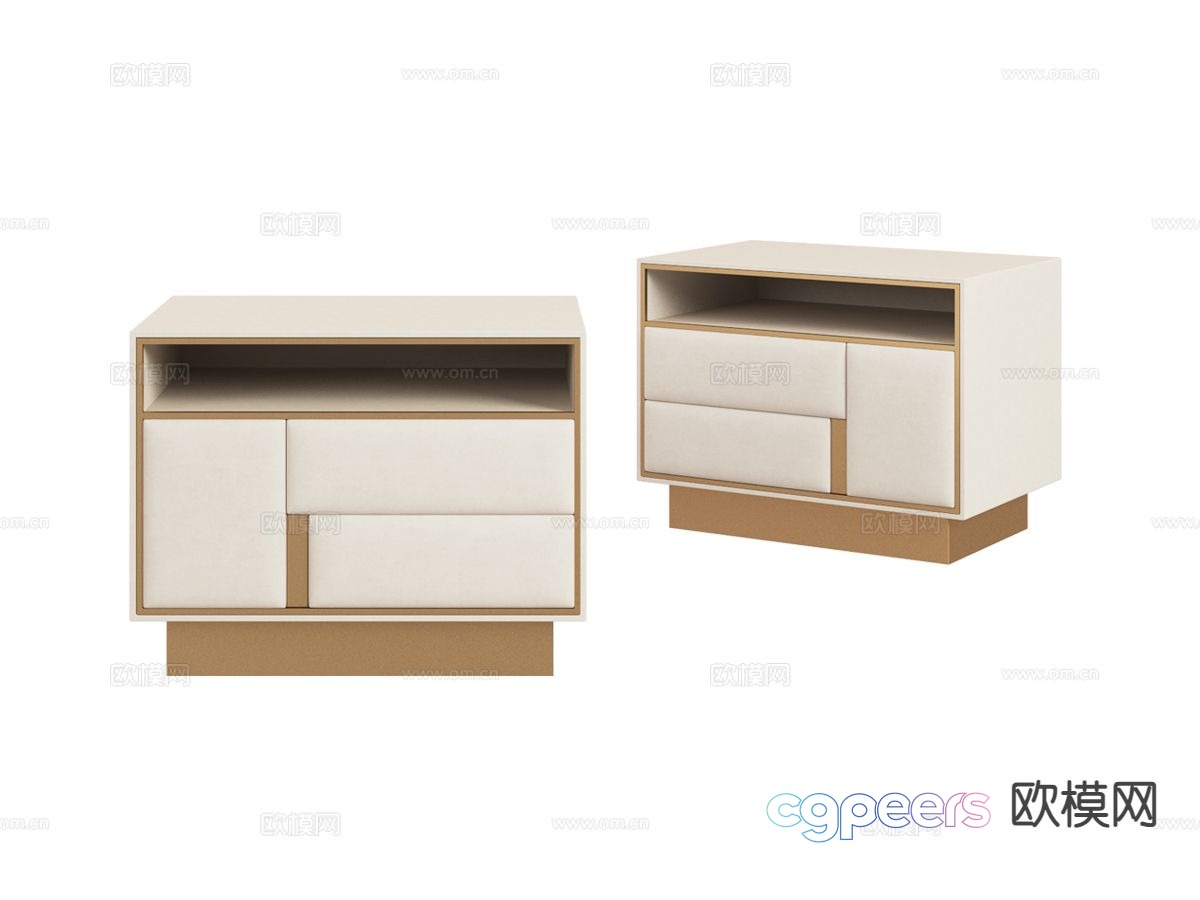 Visionnaire-BELOVED bedside table 3d model Visionnaire-BELOVED bedside table 3d model