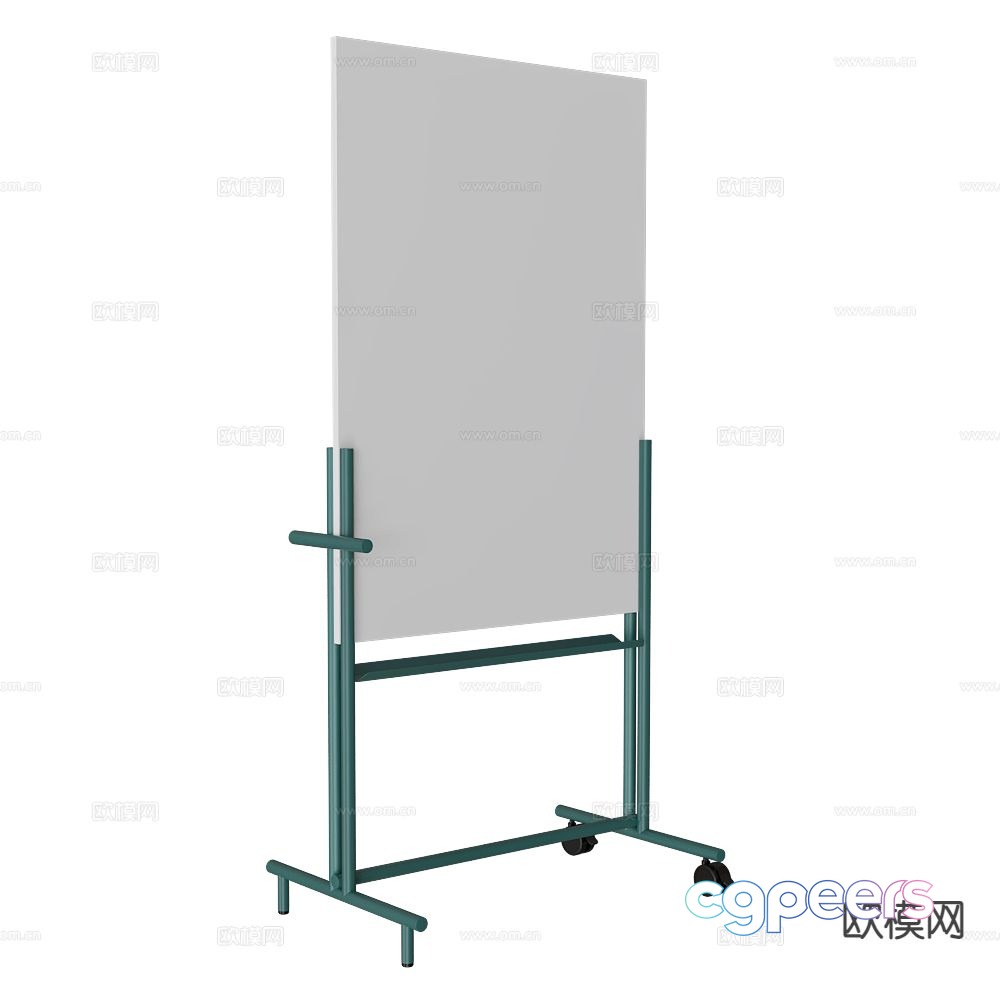 Balma whiteboard writing pad 3d model Balma whiteboard writing pad 3d model