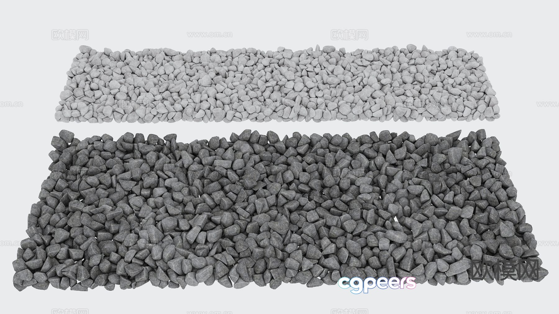 Stone Pebbles 3d model Stone Pebbles 3d model