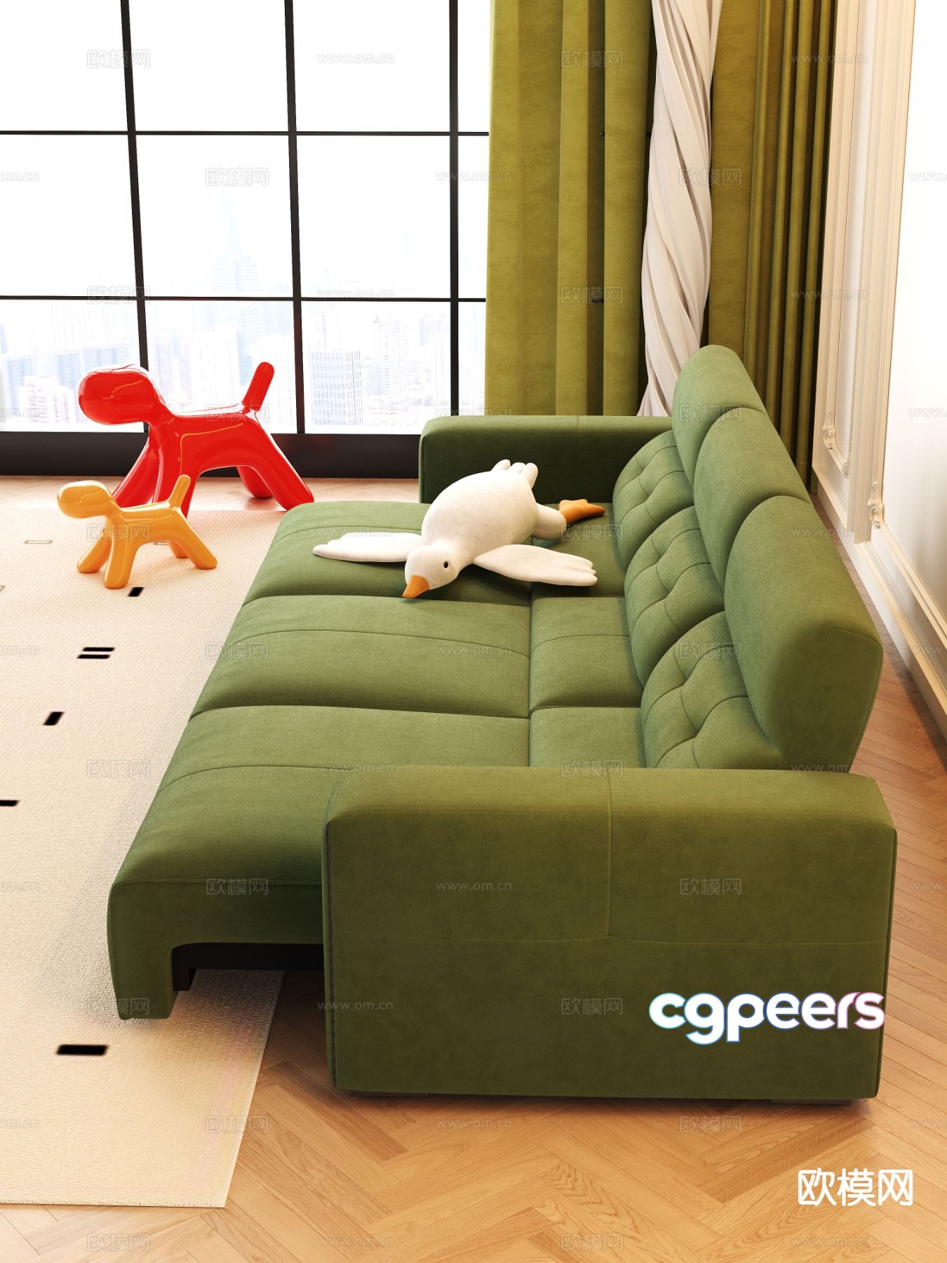 Modern functional sofa electric sofa bed 3d model Modern functional sofa electric sofa bed 3d model
