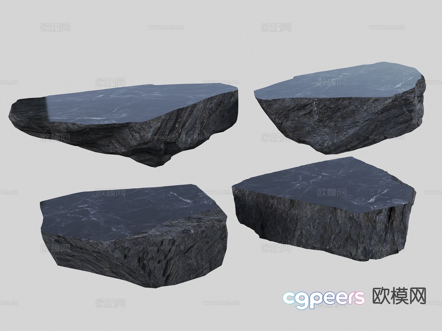 rock coffee table d model rock coffee table d model