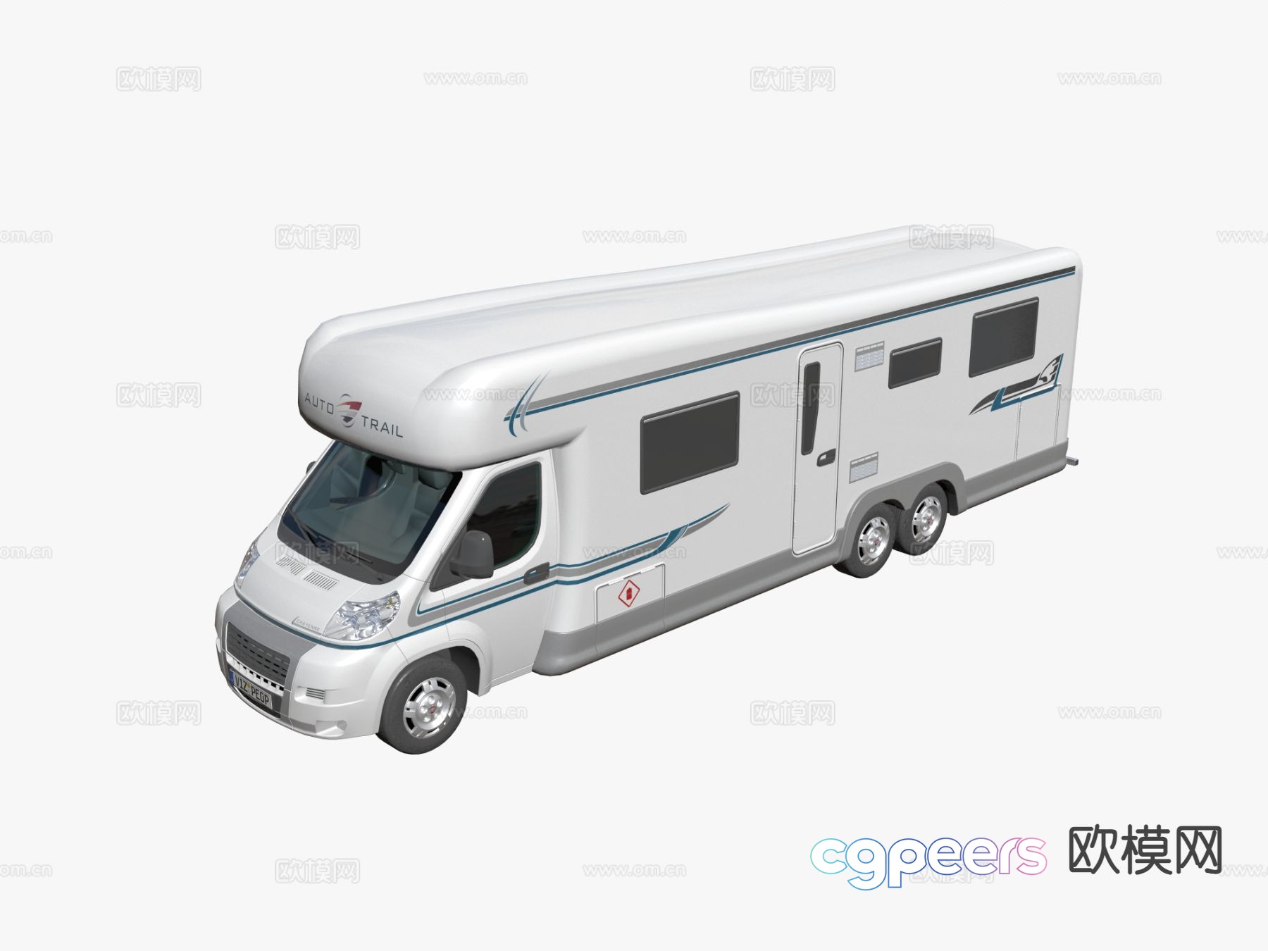 RV car 3d model RV car 3d model