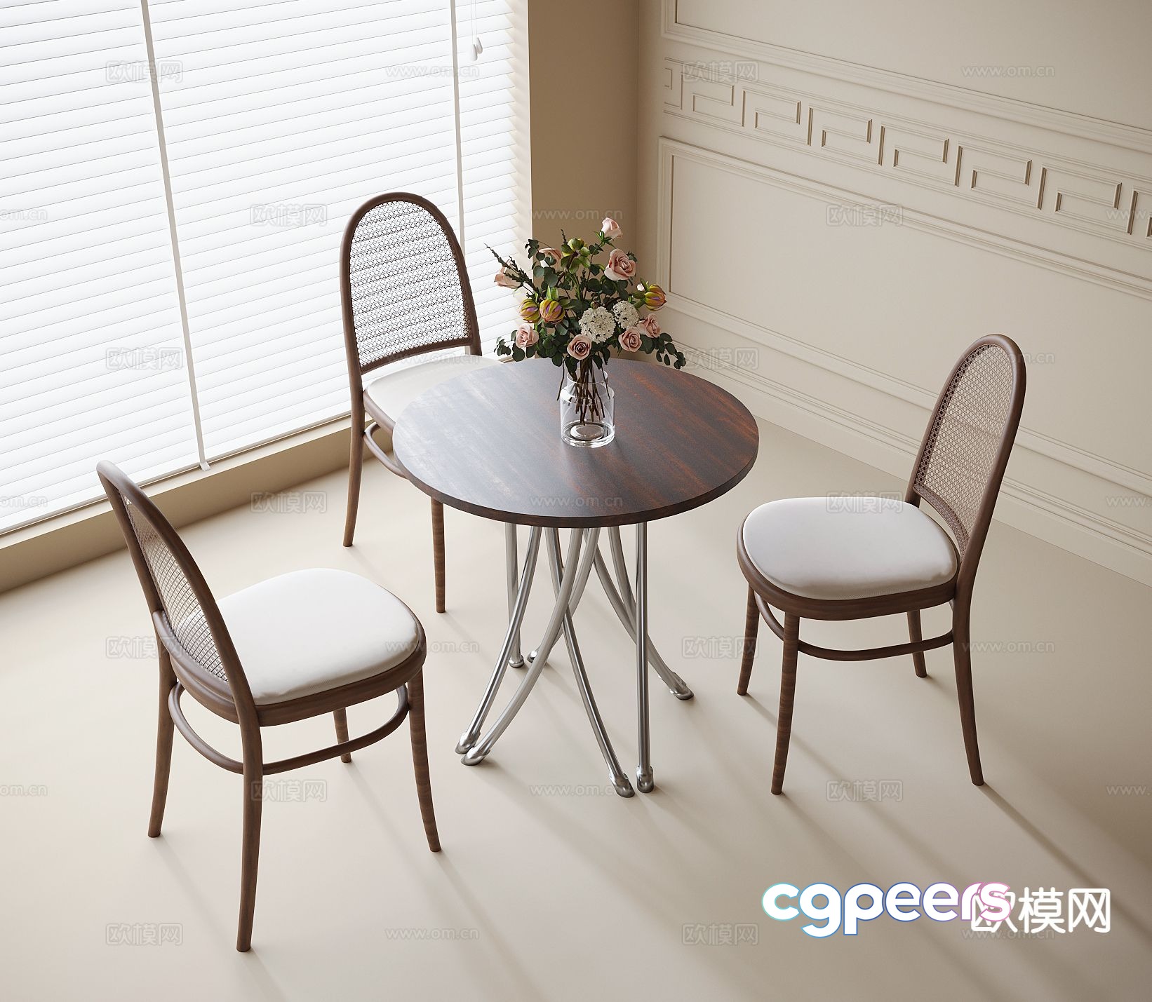Leisure tables and chairs Negotiation tables and chairs 3d model Leisure tables and chairs Negotiation tables and chairs 3d model