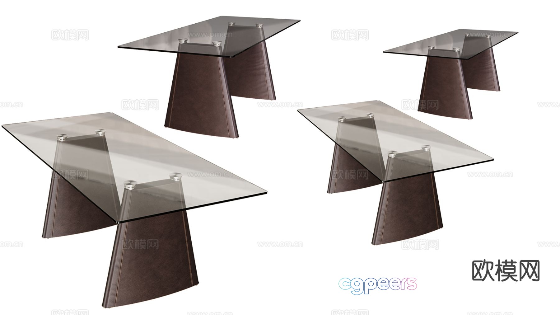 glass dining table 3d model glass dining table 3d model