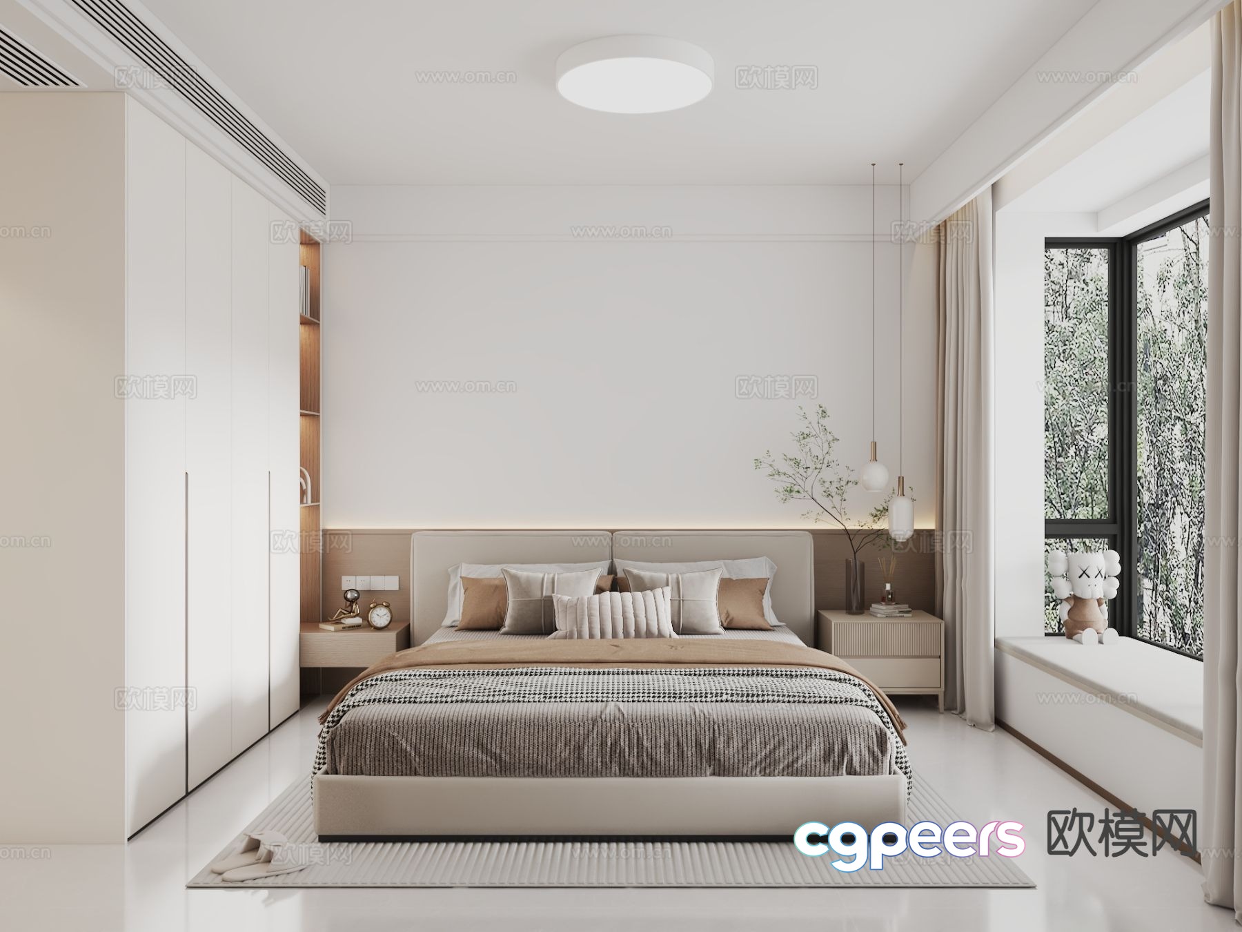 Modern bedroom master bedroom 3d model Modern bedroom master bedroom 3d model