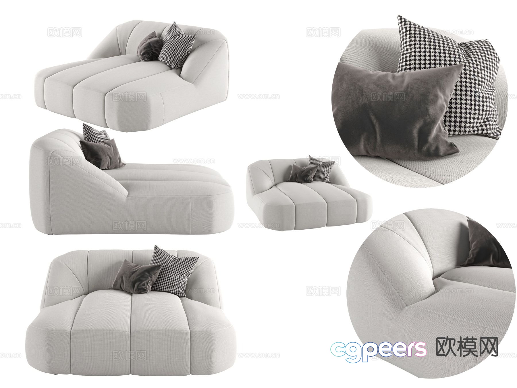 Beanbag single sofa 3d model Beanbag single sofa 3d model