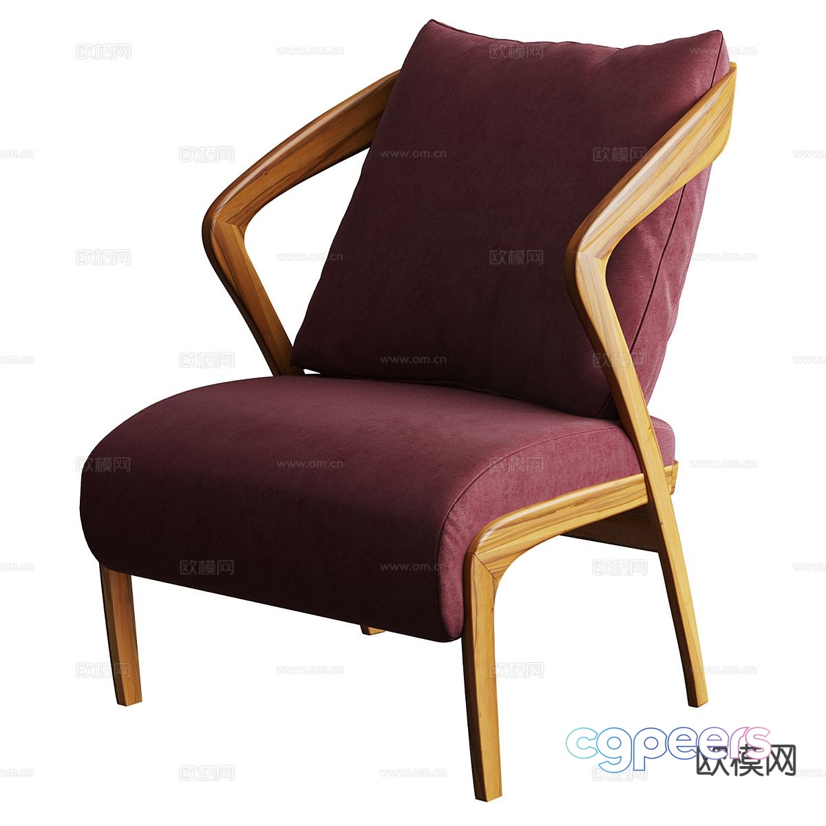 Single sofa leisure sofa 3d model Single sofa leisure sofa 3d model