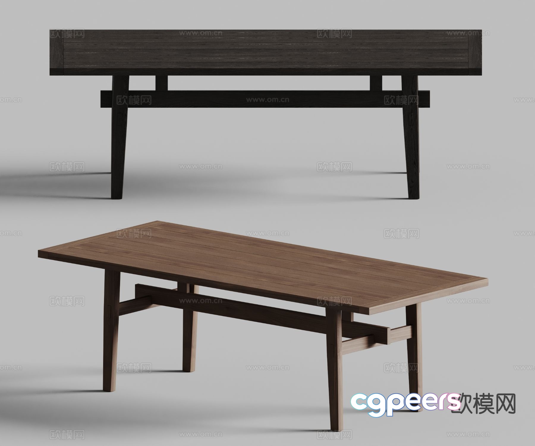 Sits modern dining table dining table 3d model Sits modern dining table dining table 3d model