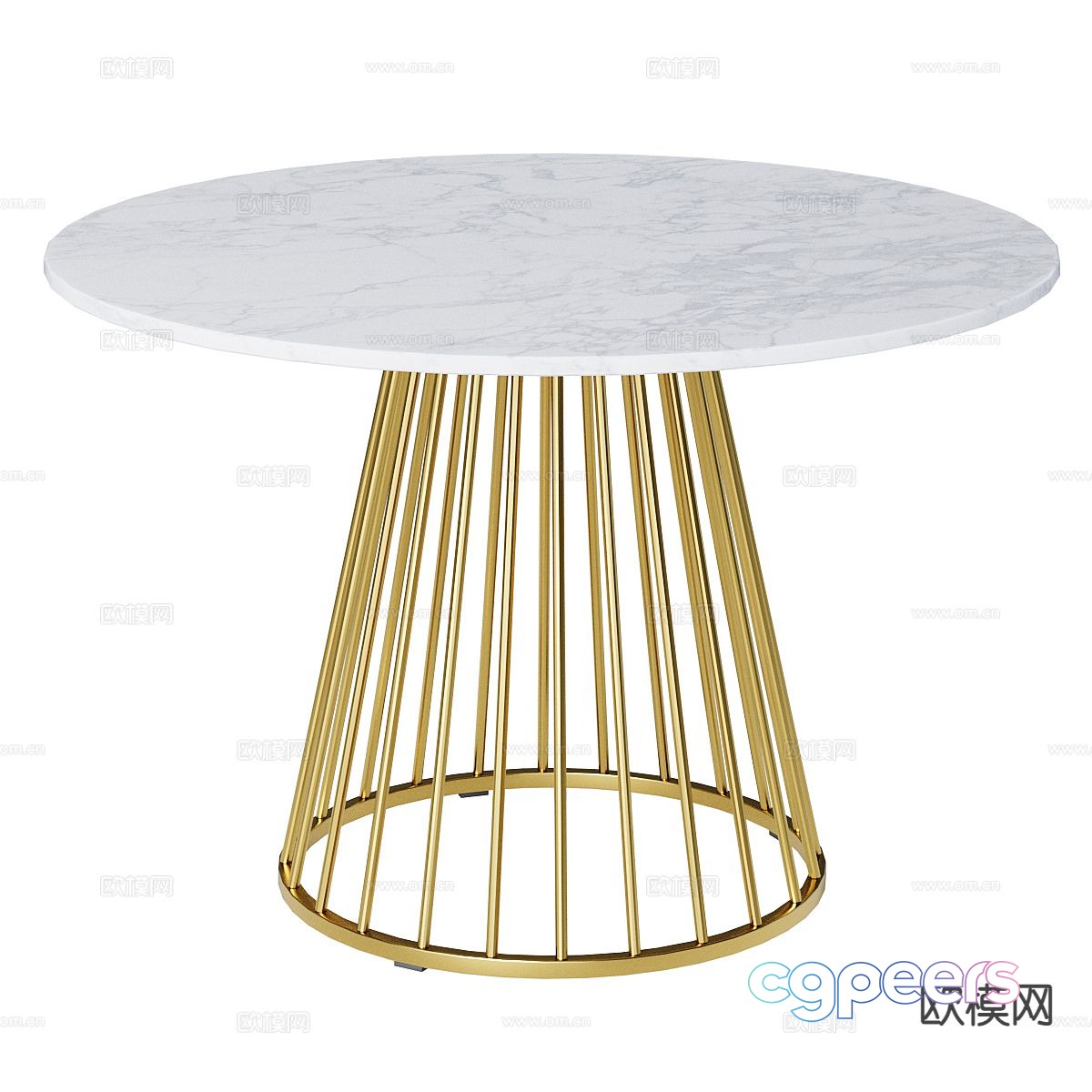 Round coffee table marble coffee table 3d model Round coffee table marble coffee table 3d model