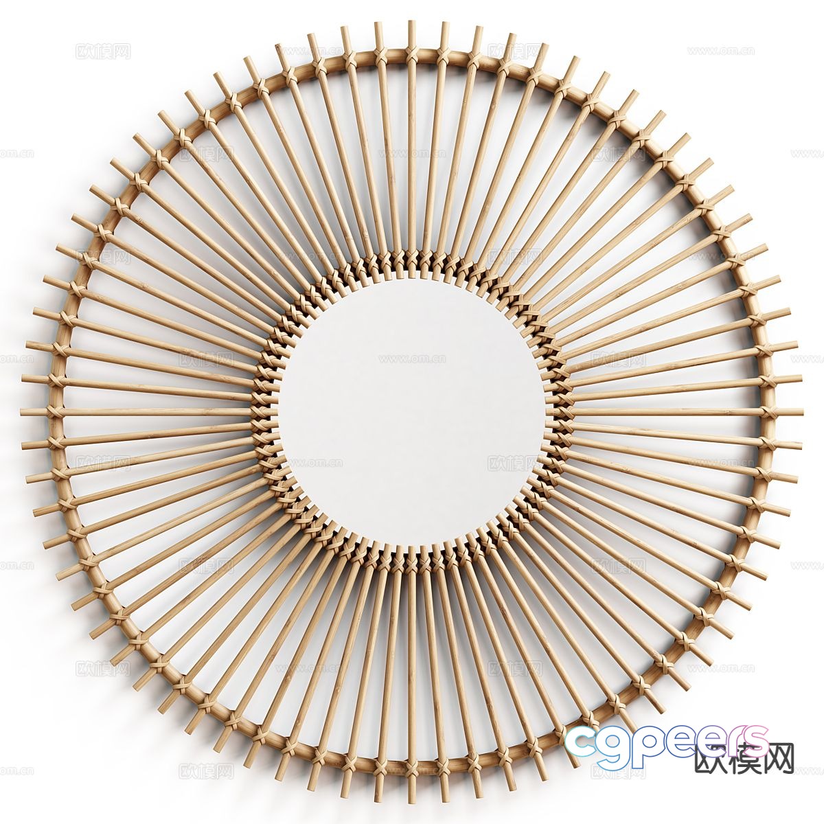 mirror decorative mirror round mirror 3d model mirror decorative mirror round mirror 3d model
