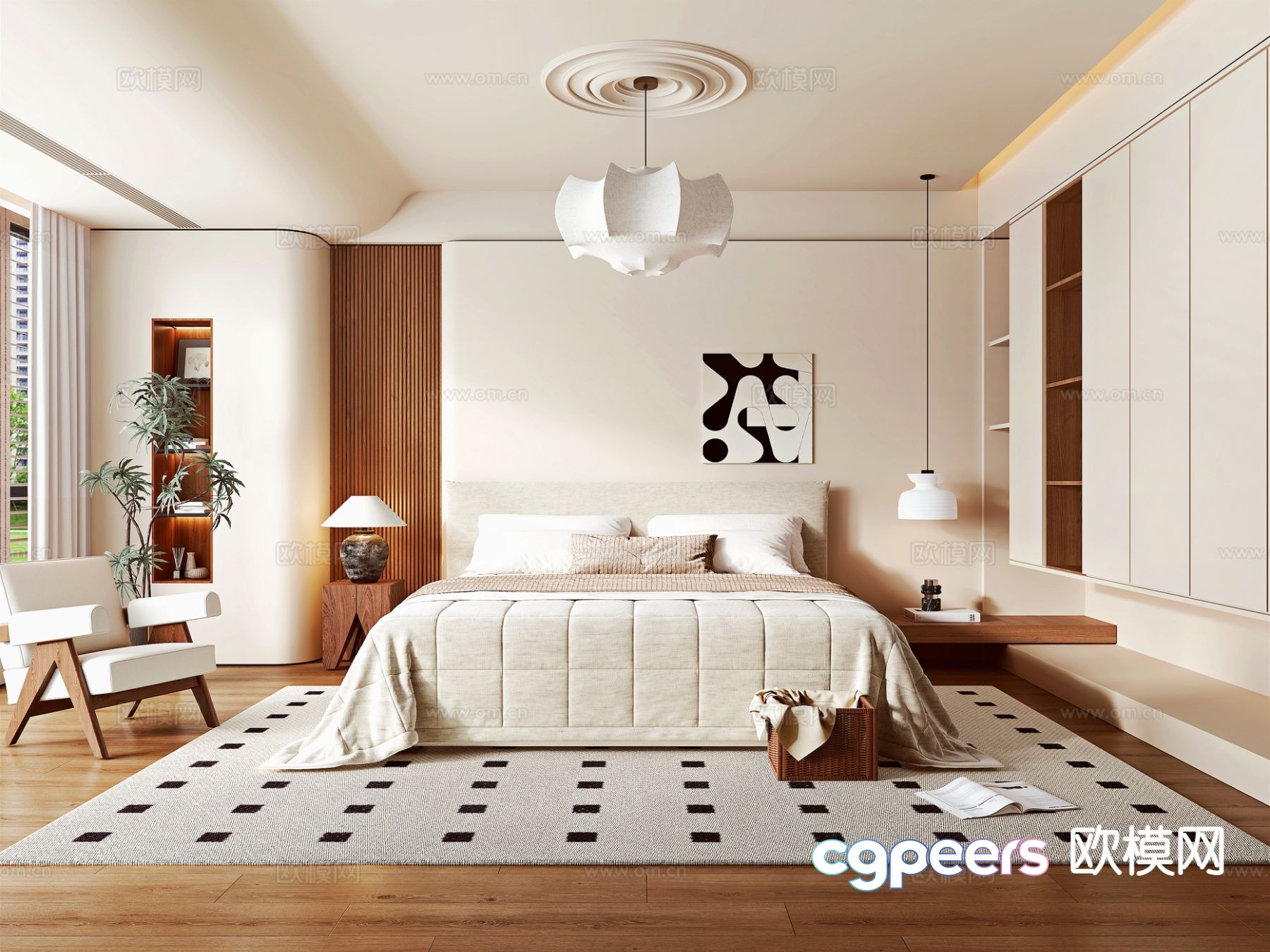 Medieval style bedroom master bedroom 3d model Medieval style bedroom master bedroom 3d model