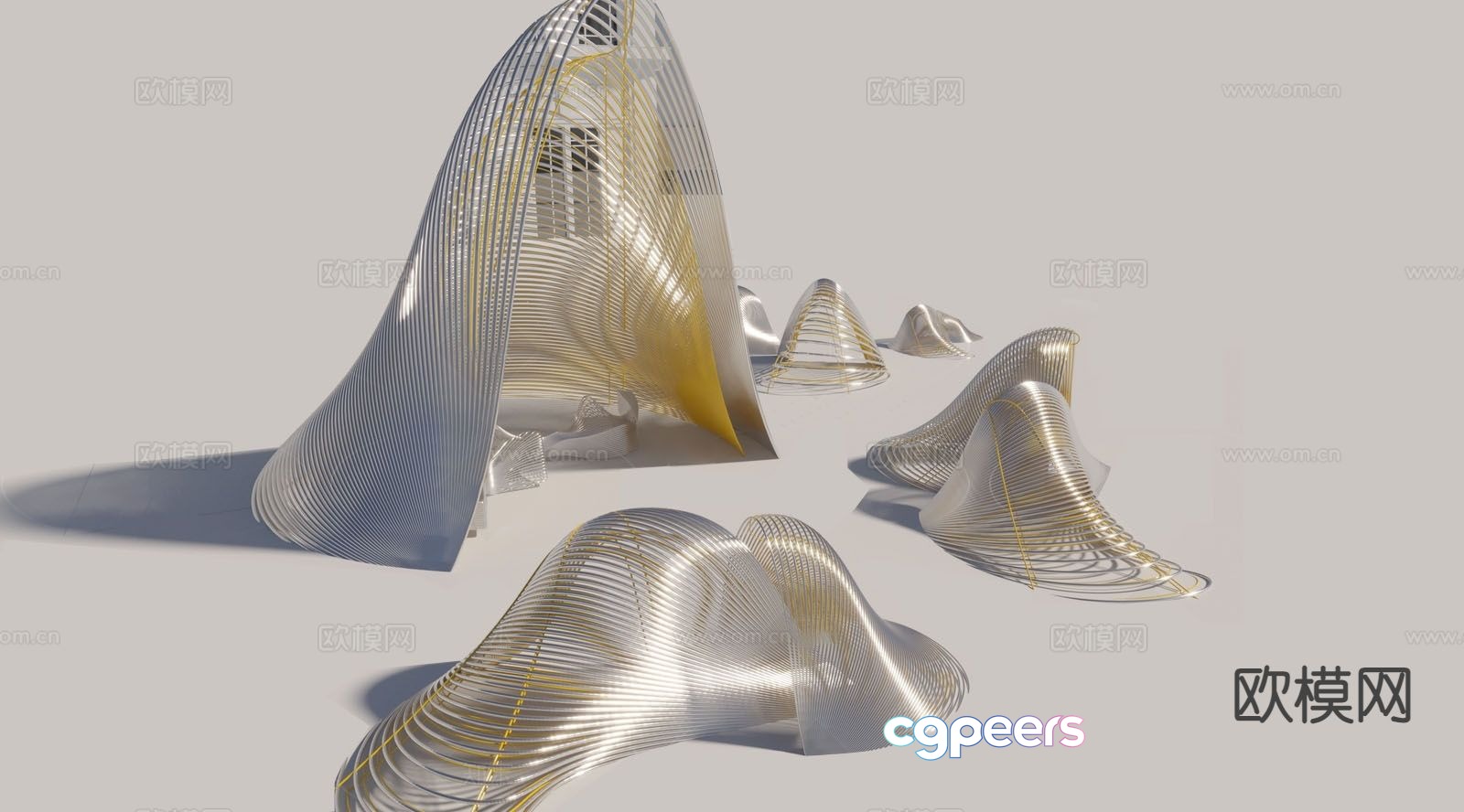 Outdoor sculpture special-shaped sculpture art ornament 3D model Outdoor sculpture special-shaped sculpture art ornament 3D model