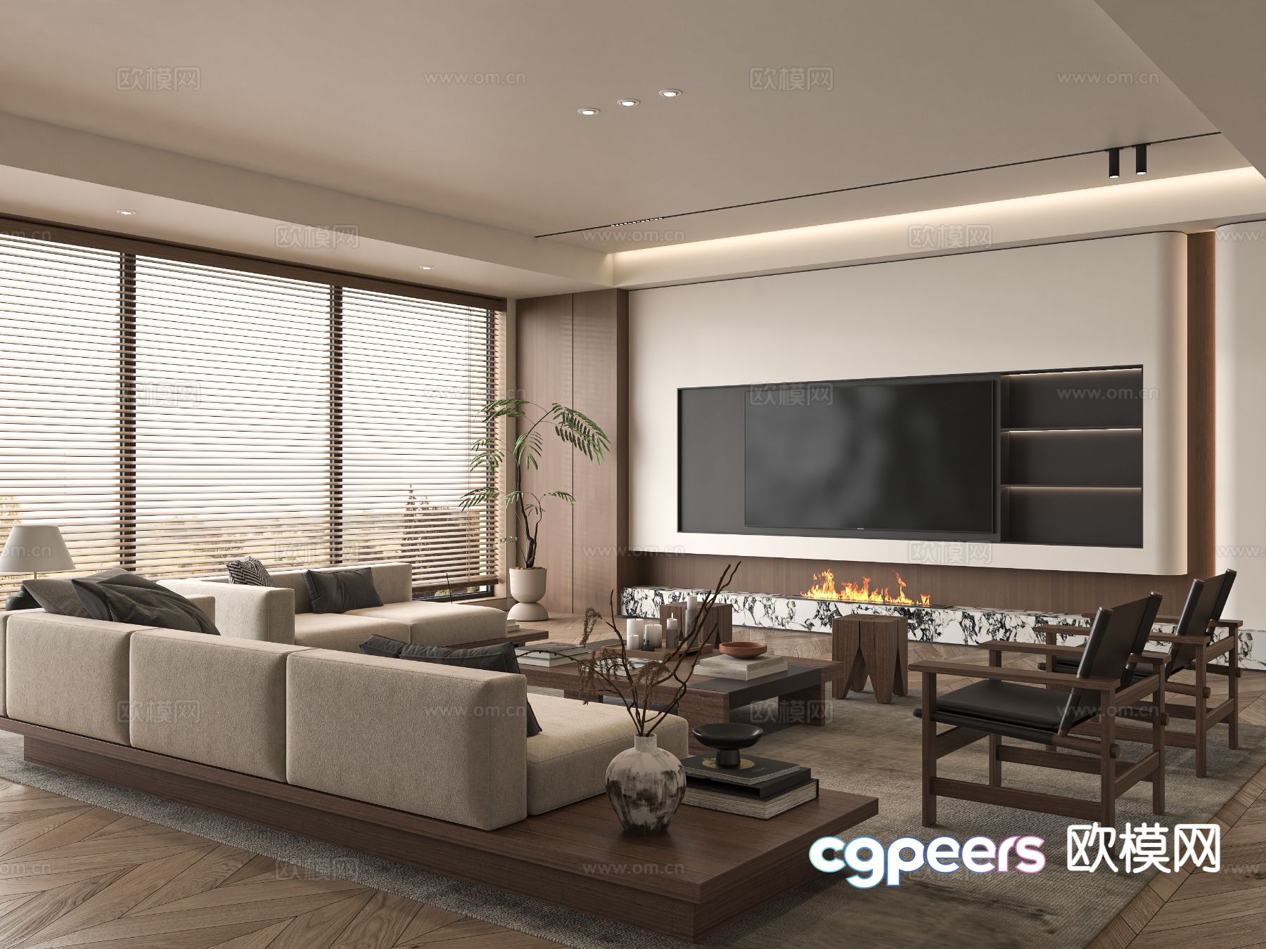 Medieval style living room 3D model Medieval style living room 3D model