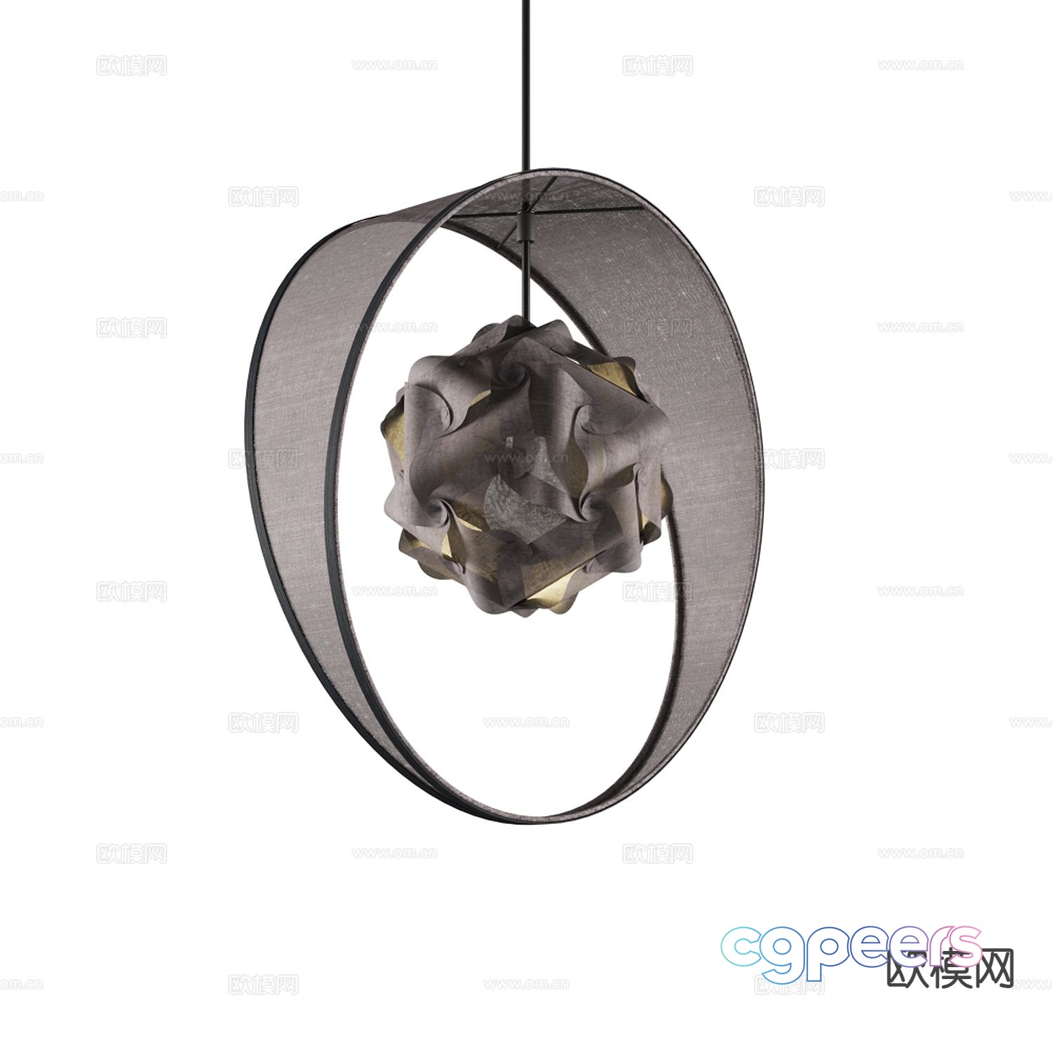 Minimalist chandelier art chandelier 3d model Minimalist chandelier art chandelier 3d model