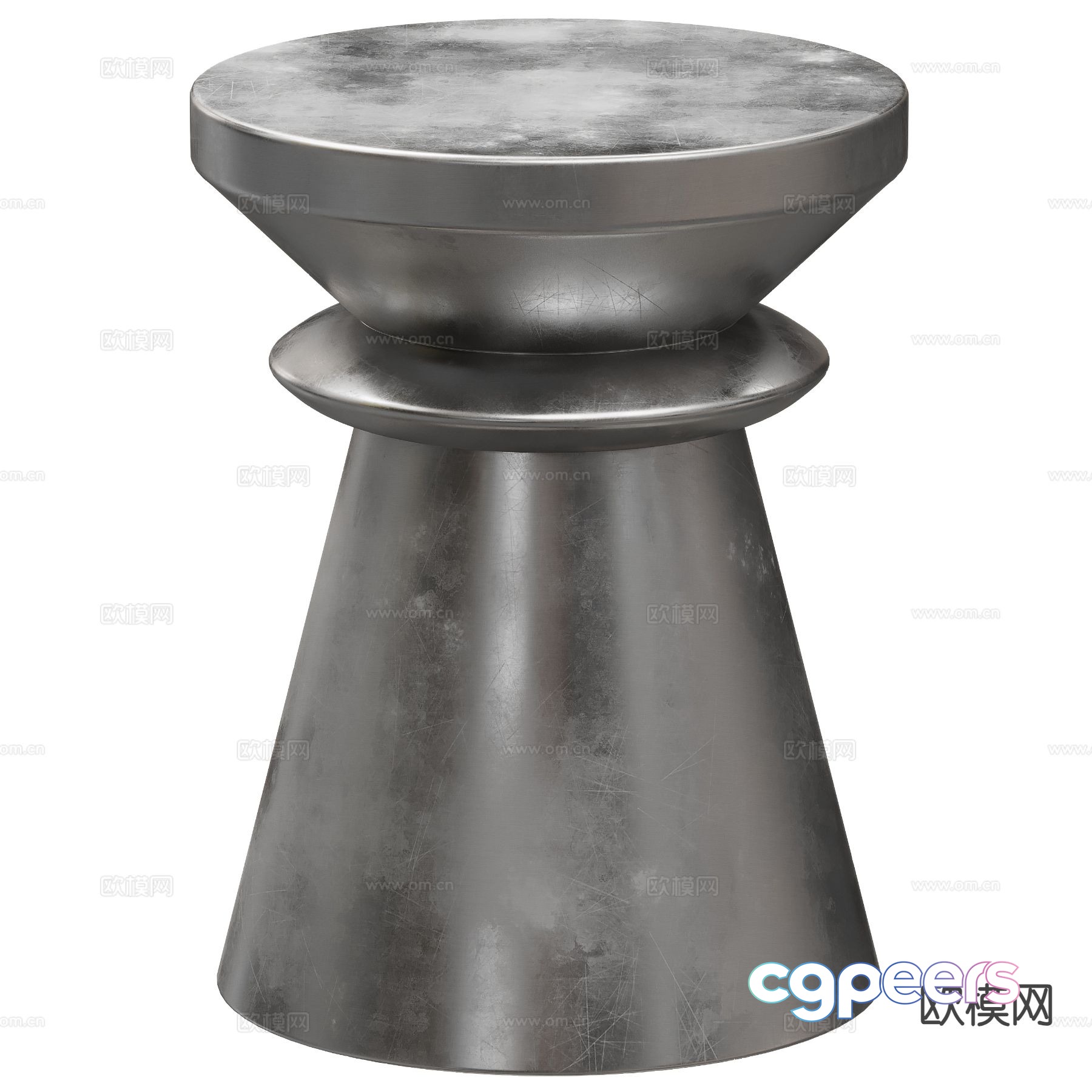 Modern corner table side table round table table table 3D model Modern corner table side table round table table table 3D model