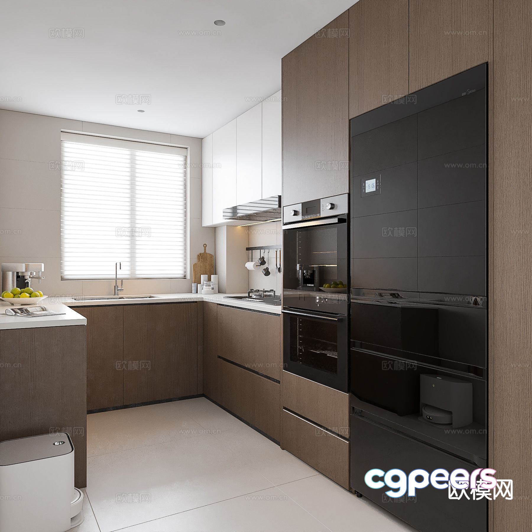 Italian kitchen 3d model Italian kitchen 3d model