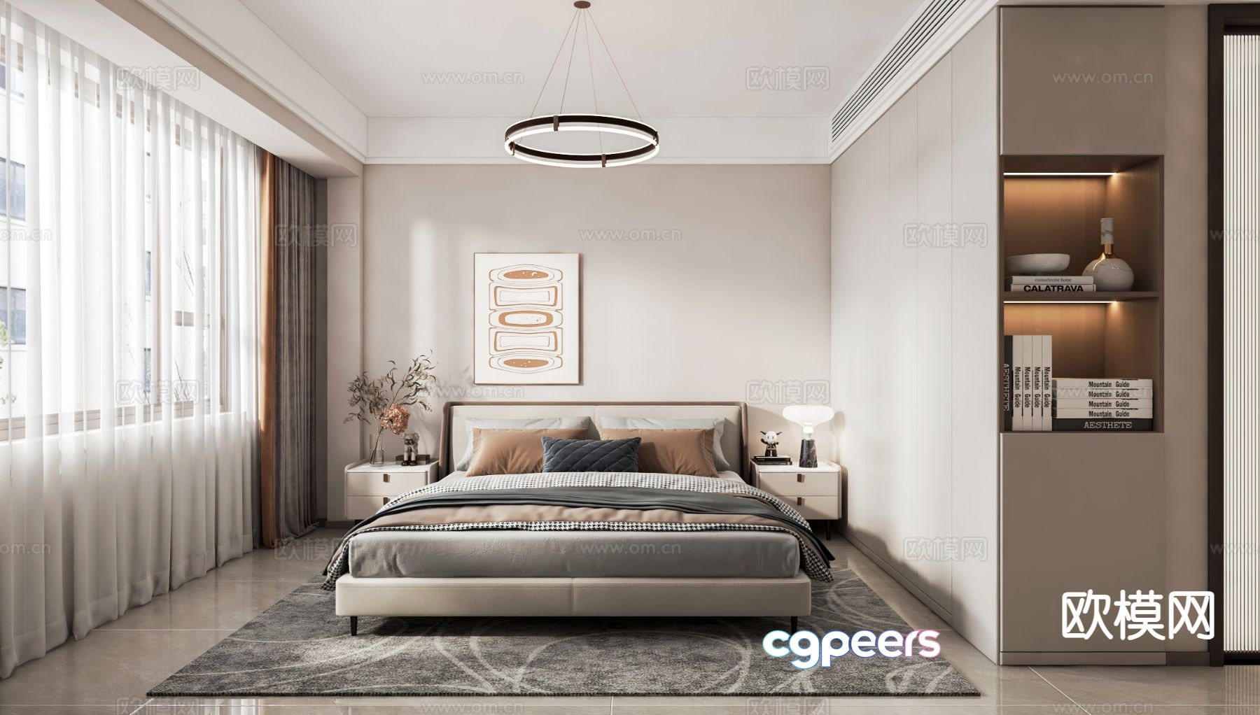 Modern bedroom master bedroom 3d model Modern bedroom master bedroom 3d model