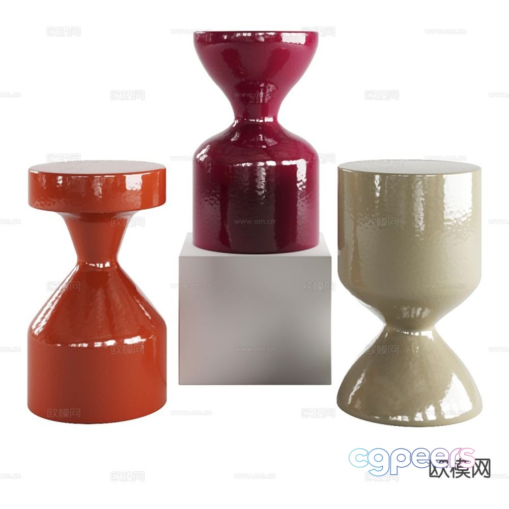 Shapes light luxury side table corner table round table table table 3D model Shapes light luxury side table corner table round table table table 3D model