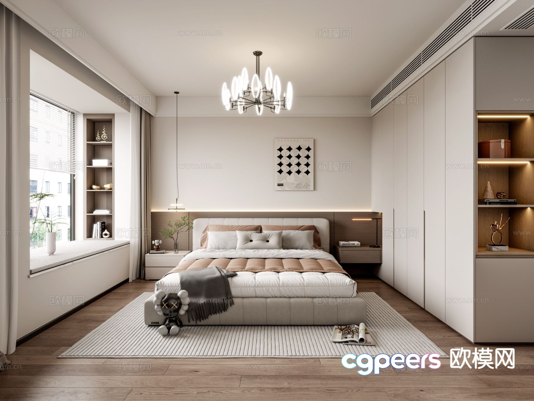 Modern bedroom master bedroom 3d model Modern bedroom master bedroom 3d model