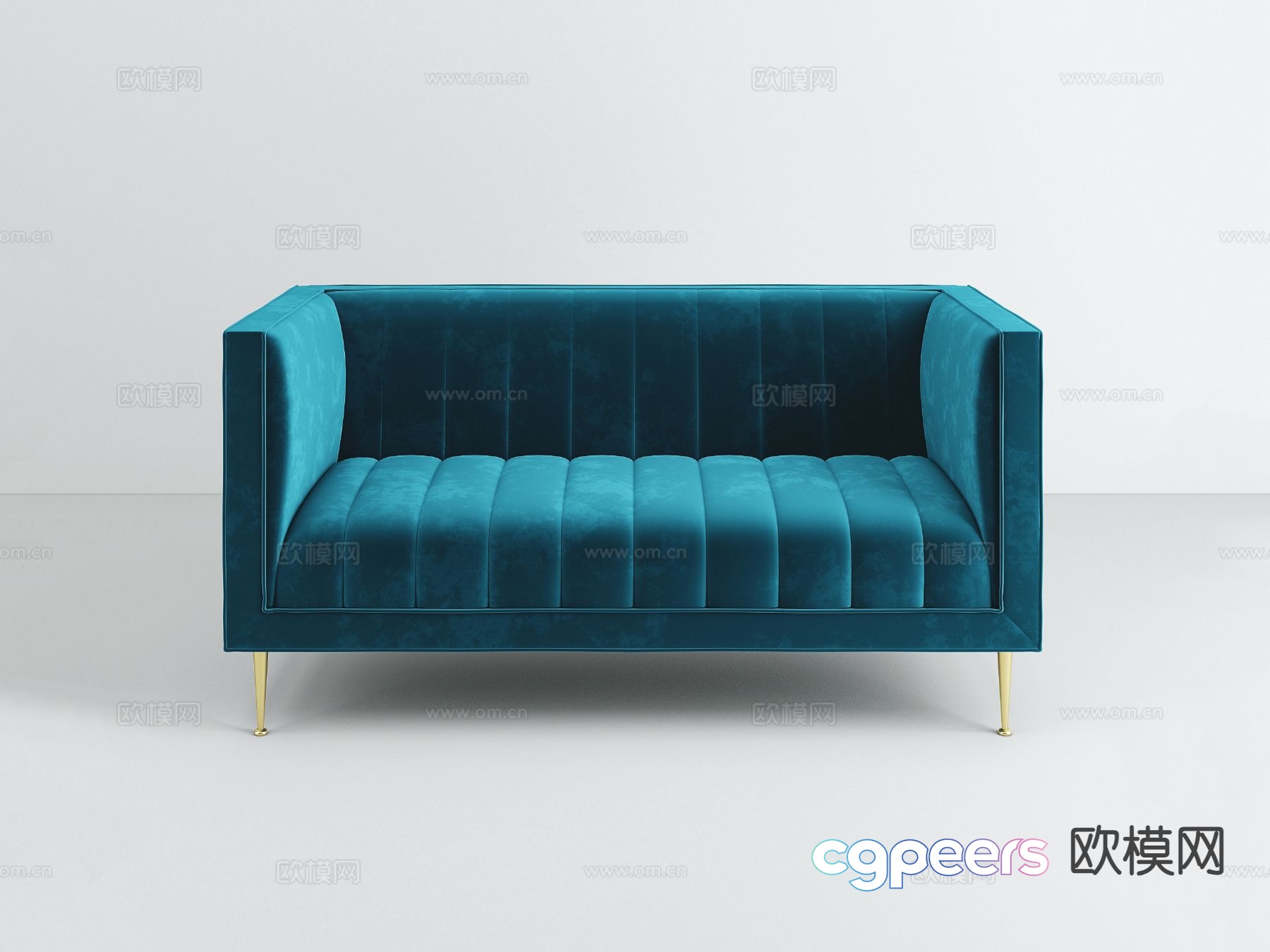 Double sofa arm sofa 3d model Double sofa arm sofa 3d model
