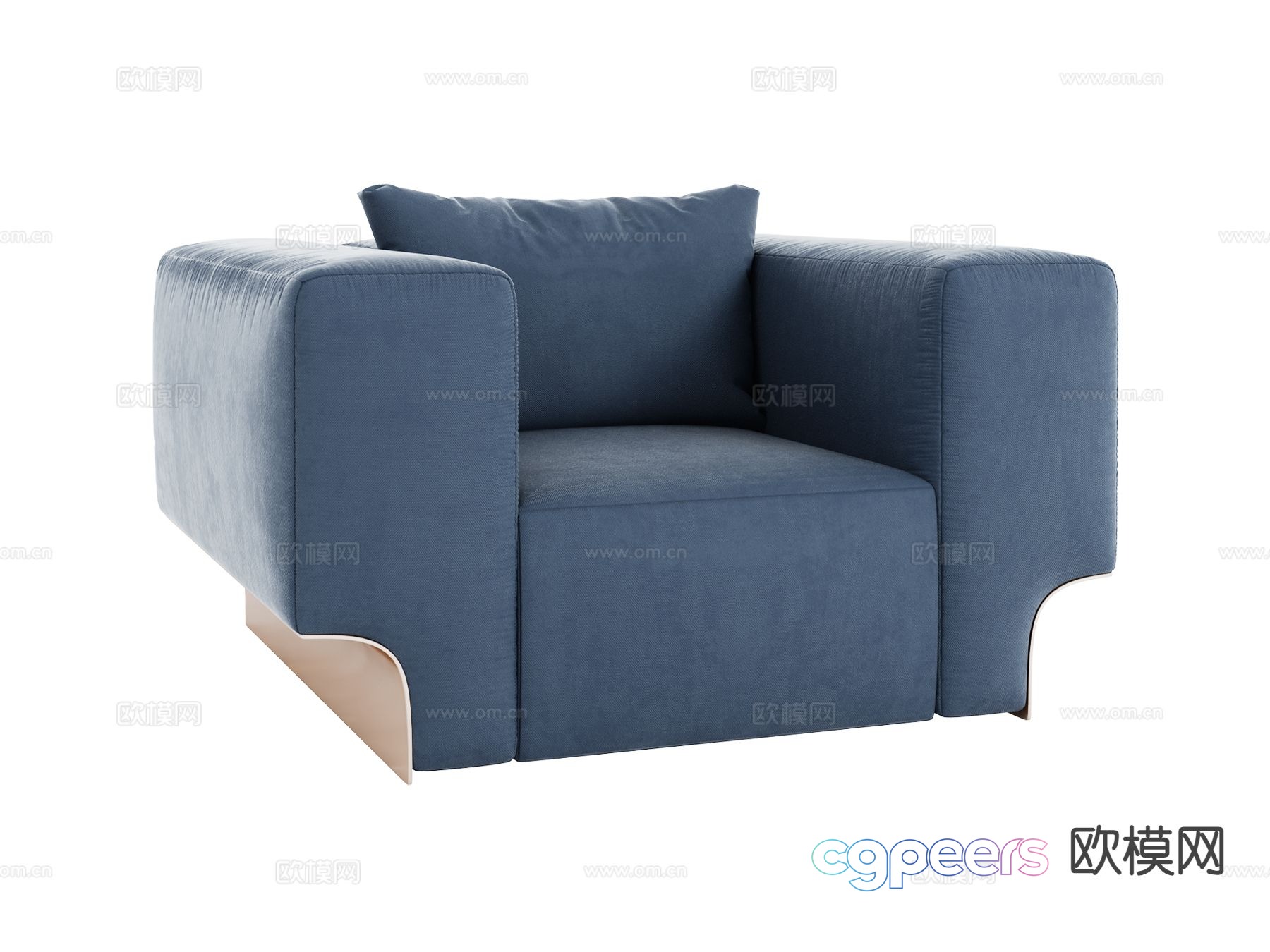 visionnaire single sofa 3d model visionnaire single sofa 3d model