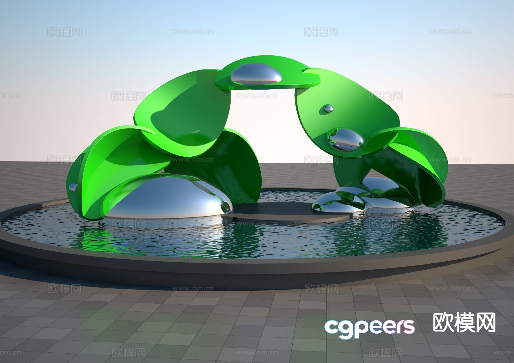 Abstract blade sculpture 3d model Abstract blade sculpture 3d model