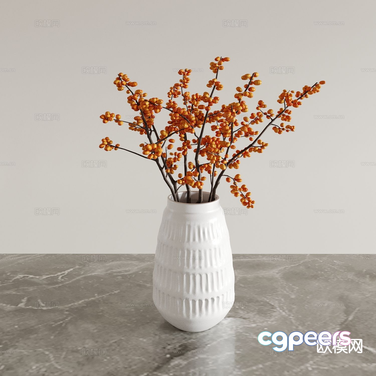 vase floristry flower flower arrangement 3d model vase floristry flower flower arrangement 3d model