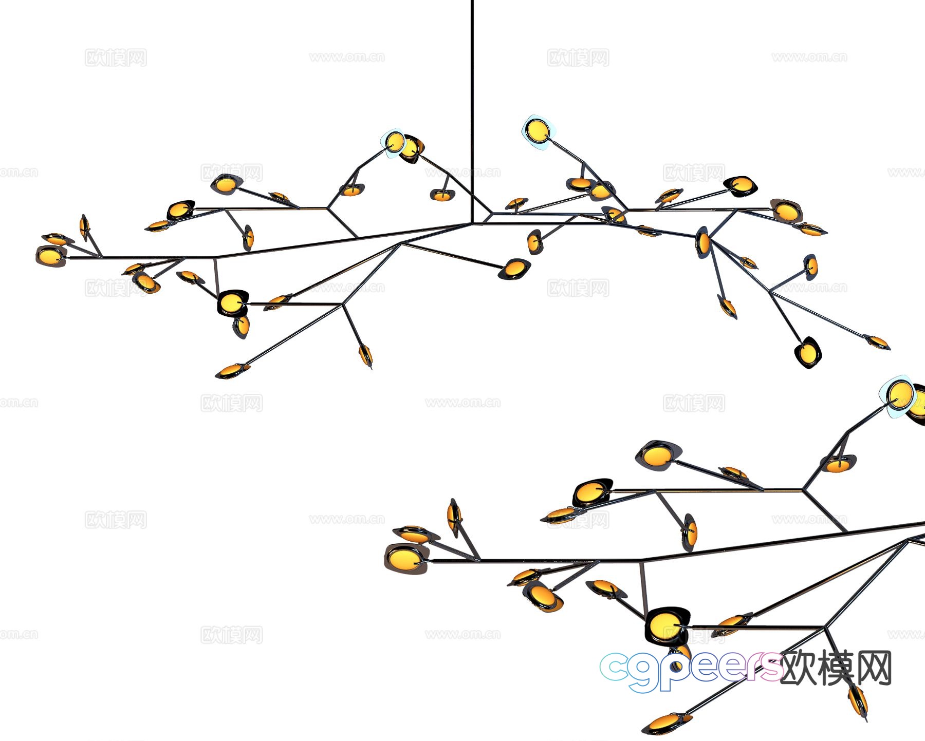 Creative decorative lamp lobby lamp 3d model Creative decorative lamp lobby lamp 3d model