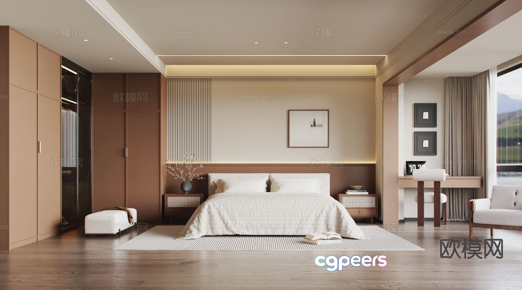 Medieval style bedroom master bedroom 3d model Medieval style bedroom master bedroom 3d model