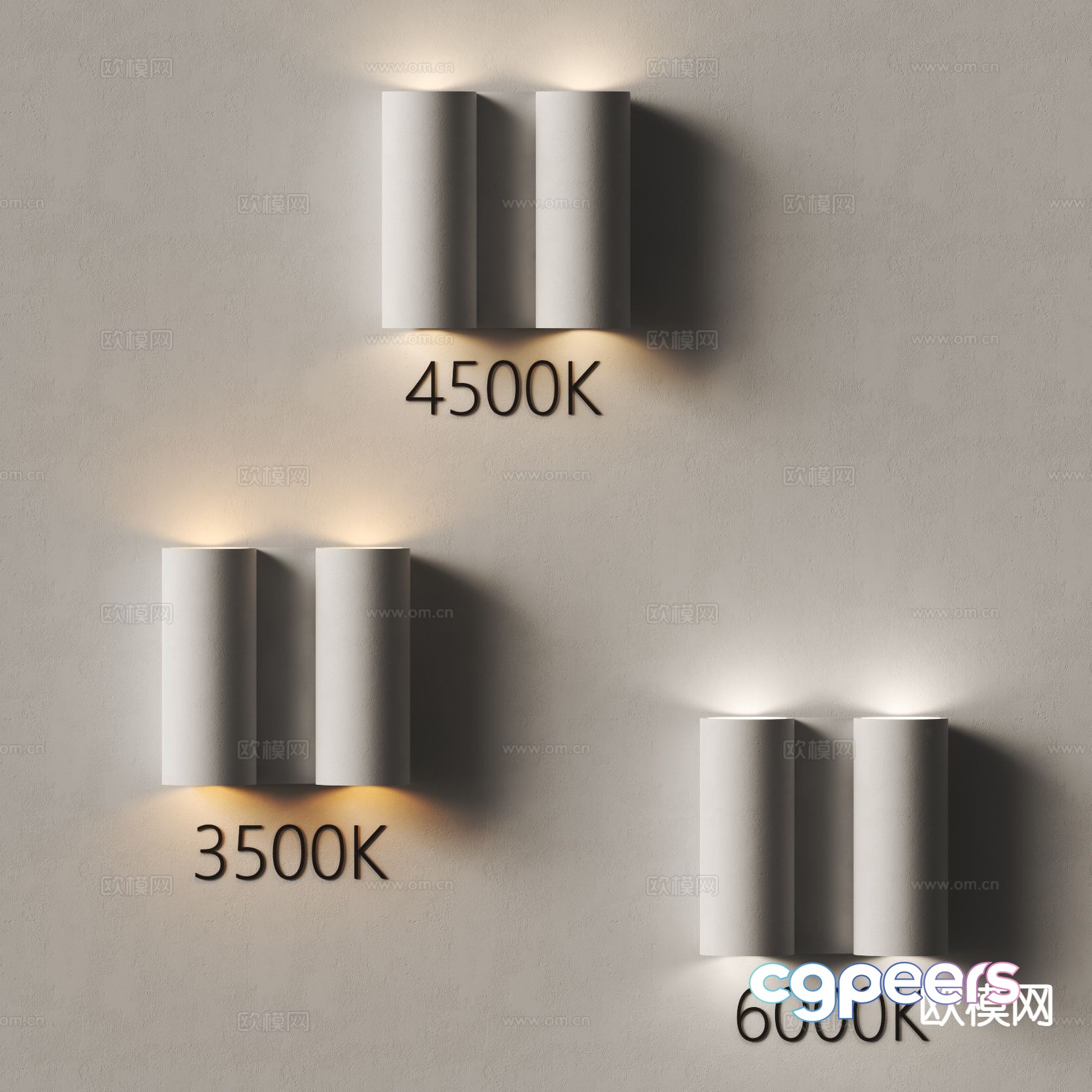 Modern wall lamp personalized wall lamp plaster wall lamp 3d model Modern wall lamp personalized wall lamp plaster wall lamp 3d model