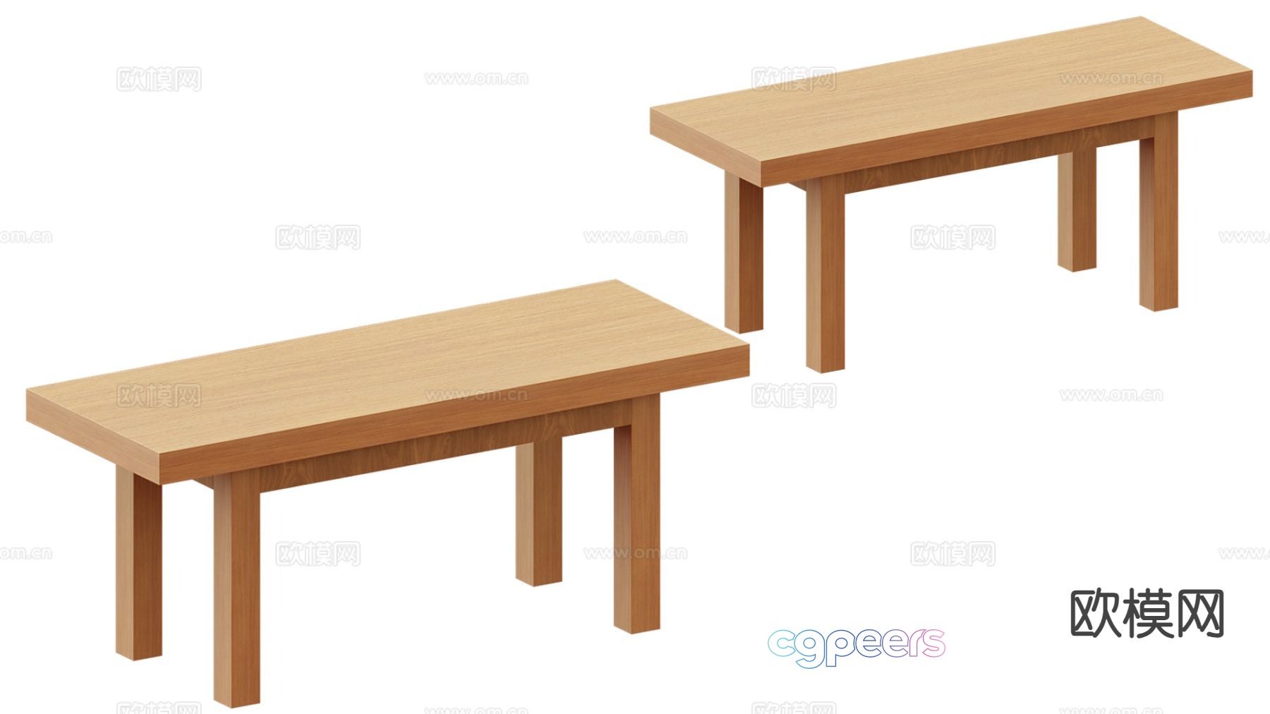 Log style wooden stool low stool bench stool 3d model Log style wooden stool low stool bench stool 3d model