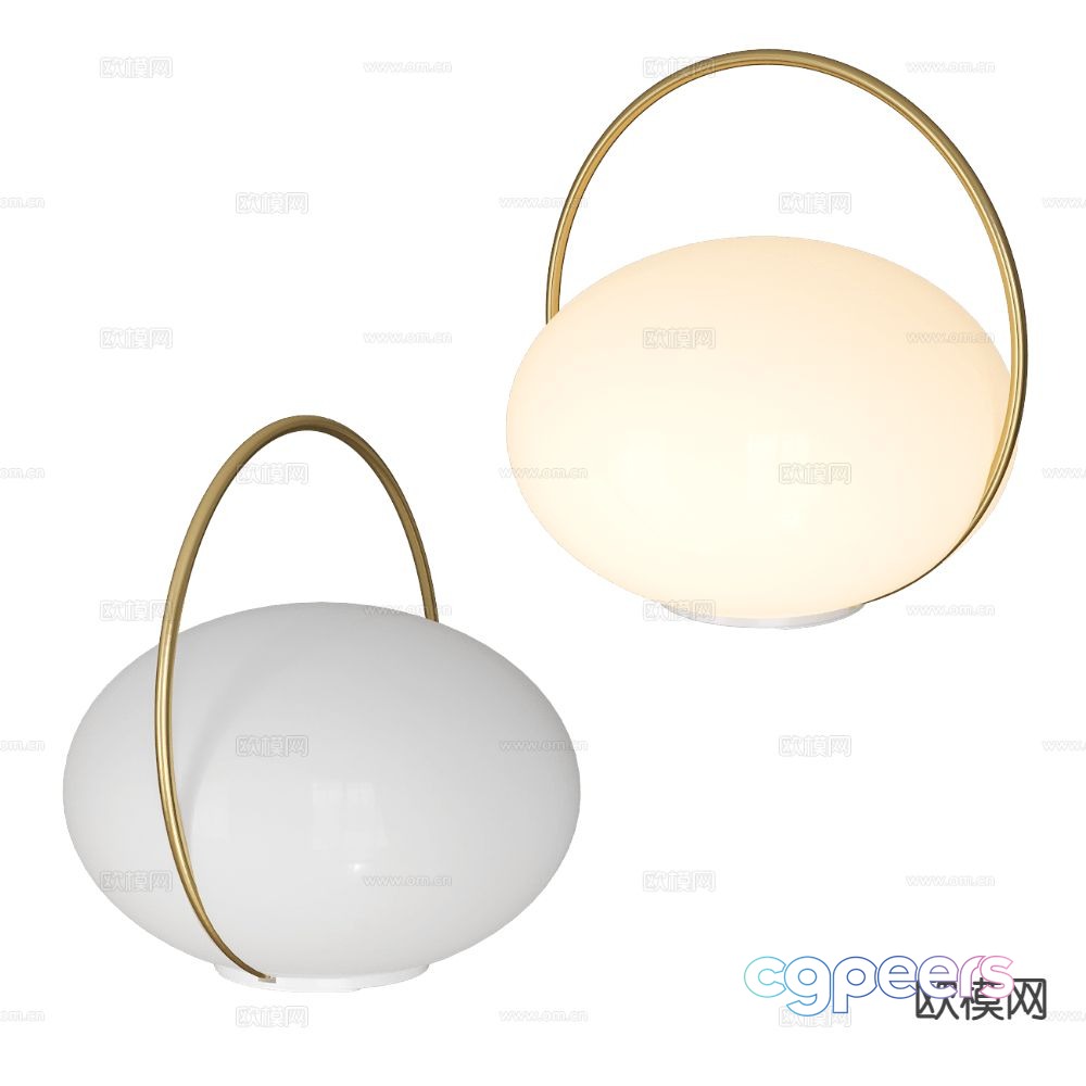UMAGE Italian luxury table lamp 3D model UMAGE Italian luxury table lamp 3D model