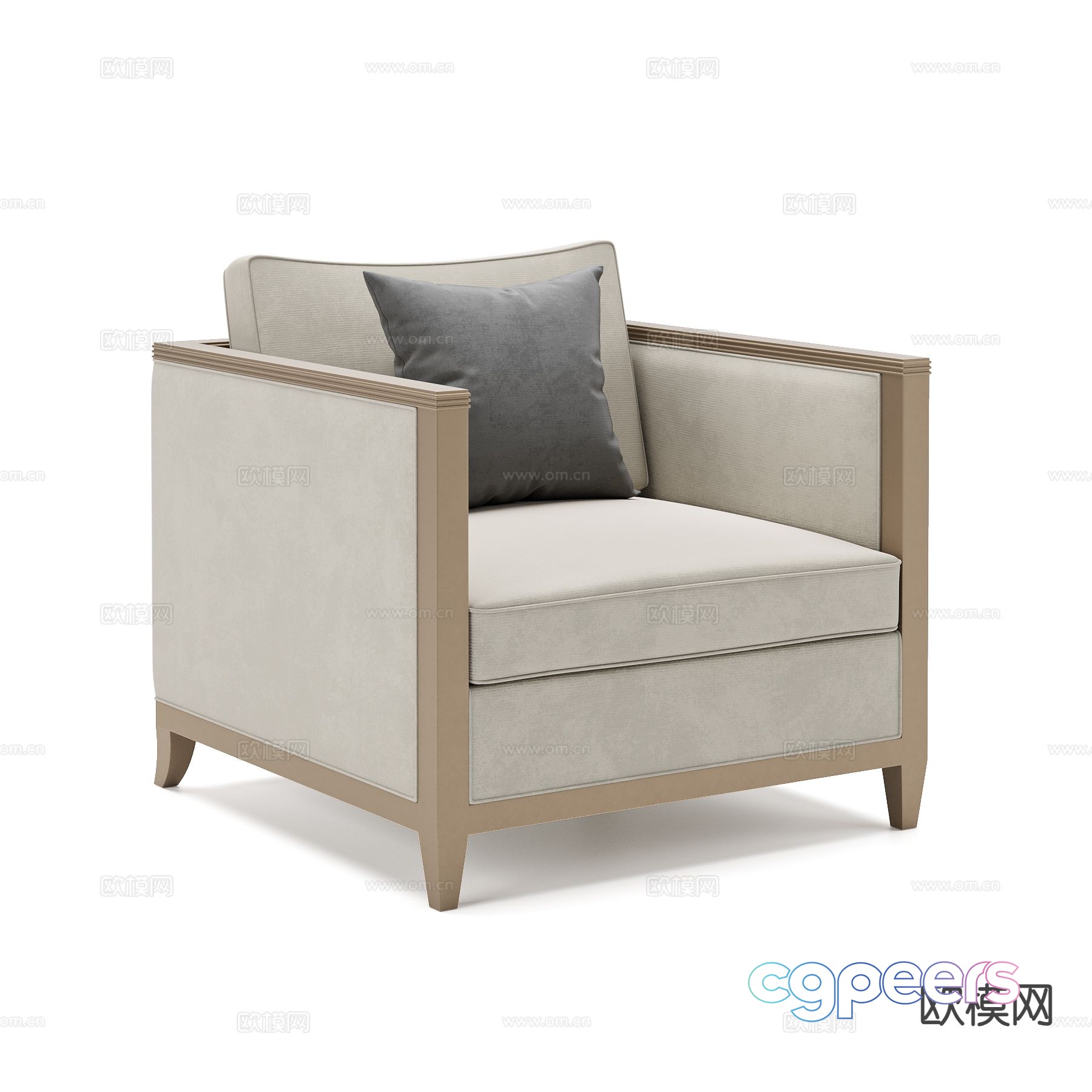 Single sofa 3d model Single sofa 3d model