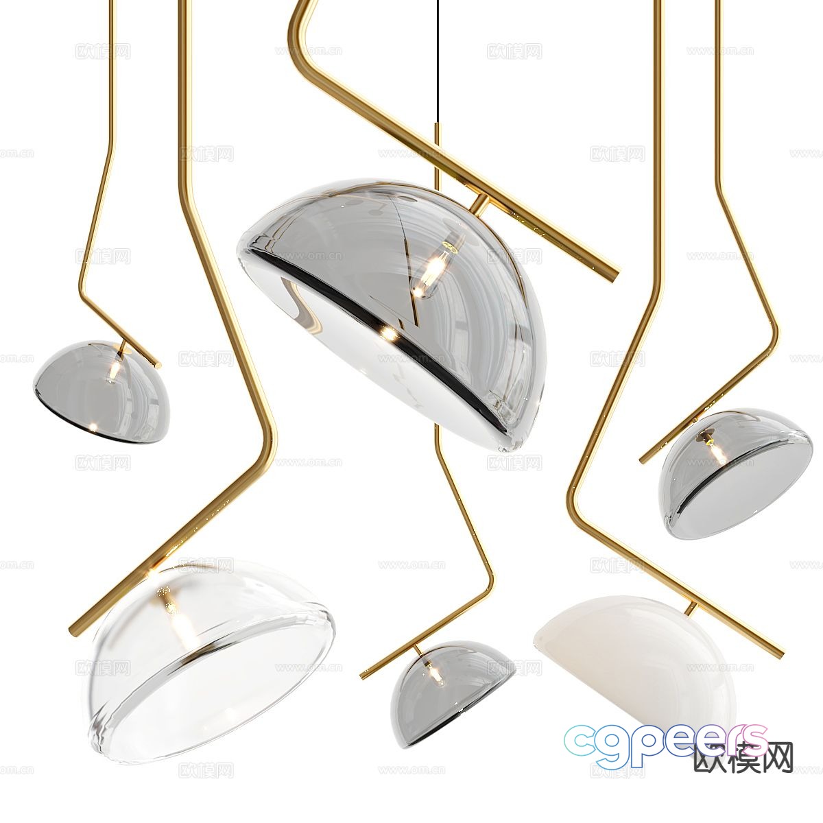 glass chandelier 3d model glass chandelier 3d model