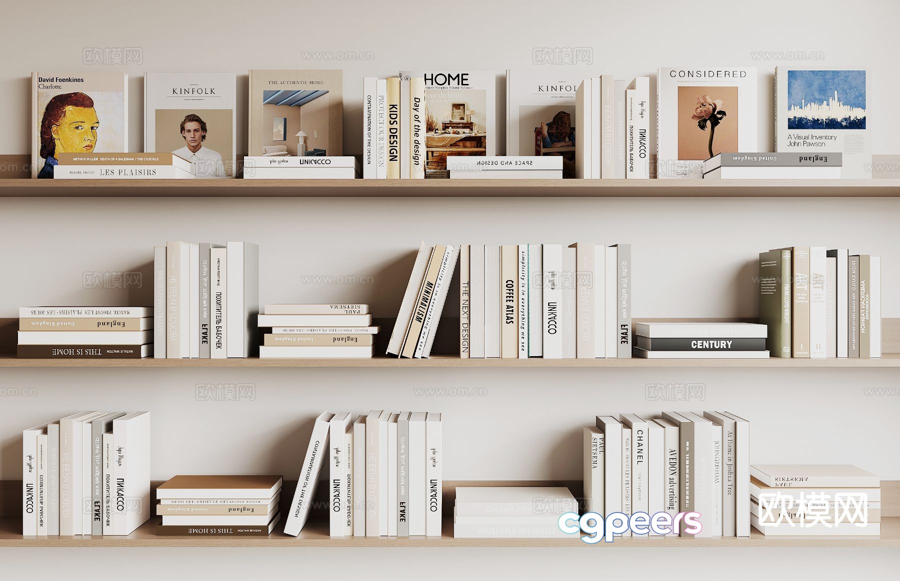 modern books book stack 3d model modern books book stack 3d model