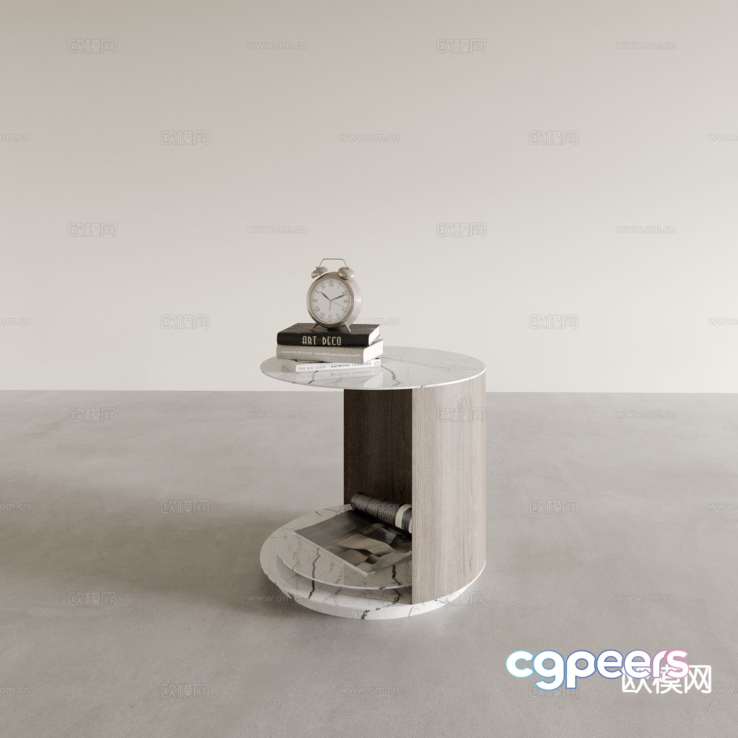Modern side table round table corner table 3D model Modern side table round table corner table 3D model