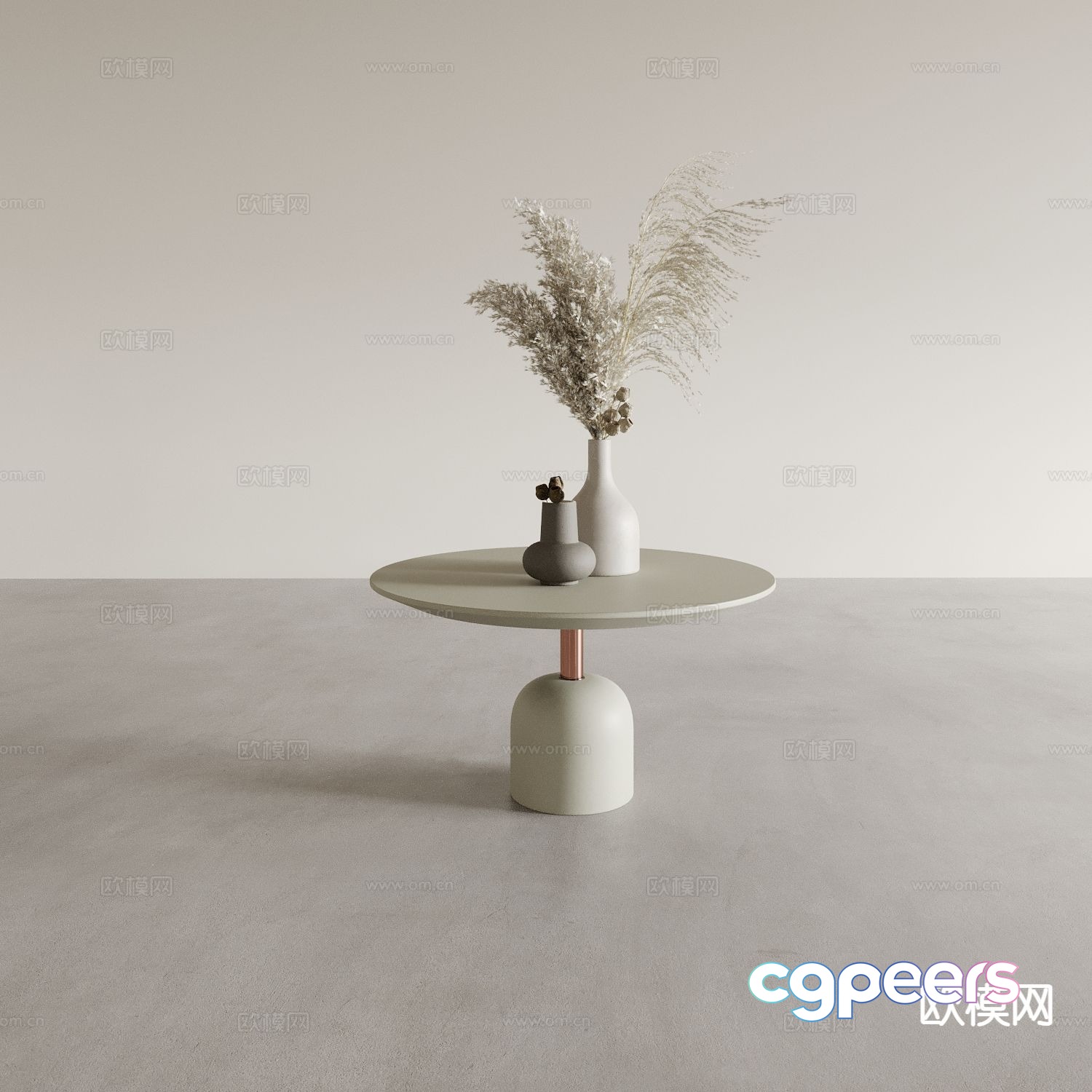 Modern side table round table corner table 3D model Modern side table round table corner table 3D model
