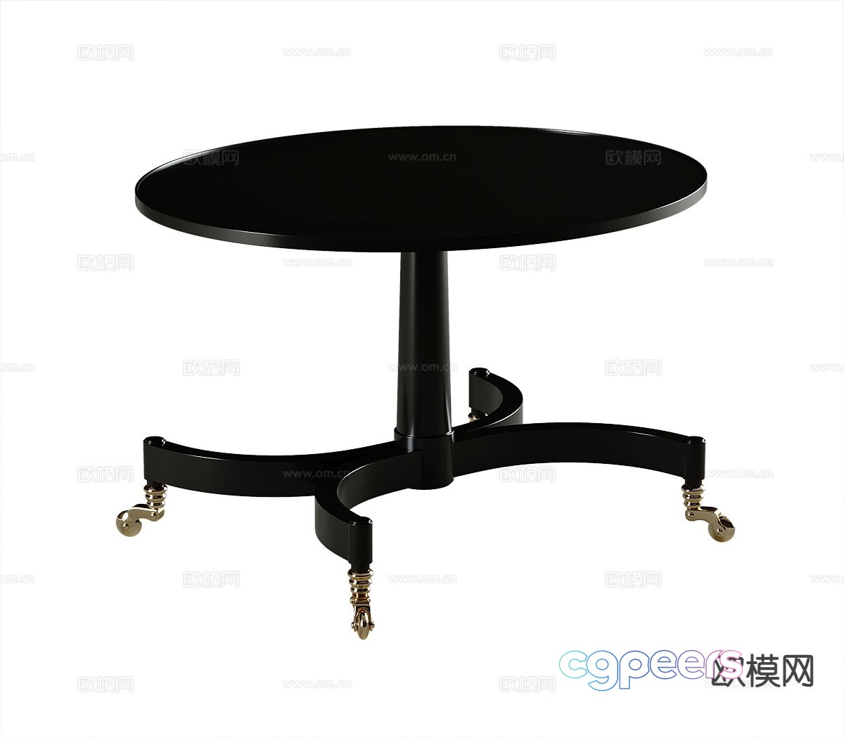 Modern side table mobile corner table 3d model Modern side table mobile corner table 3d model